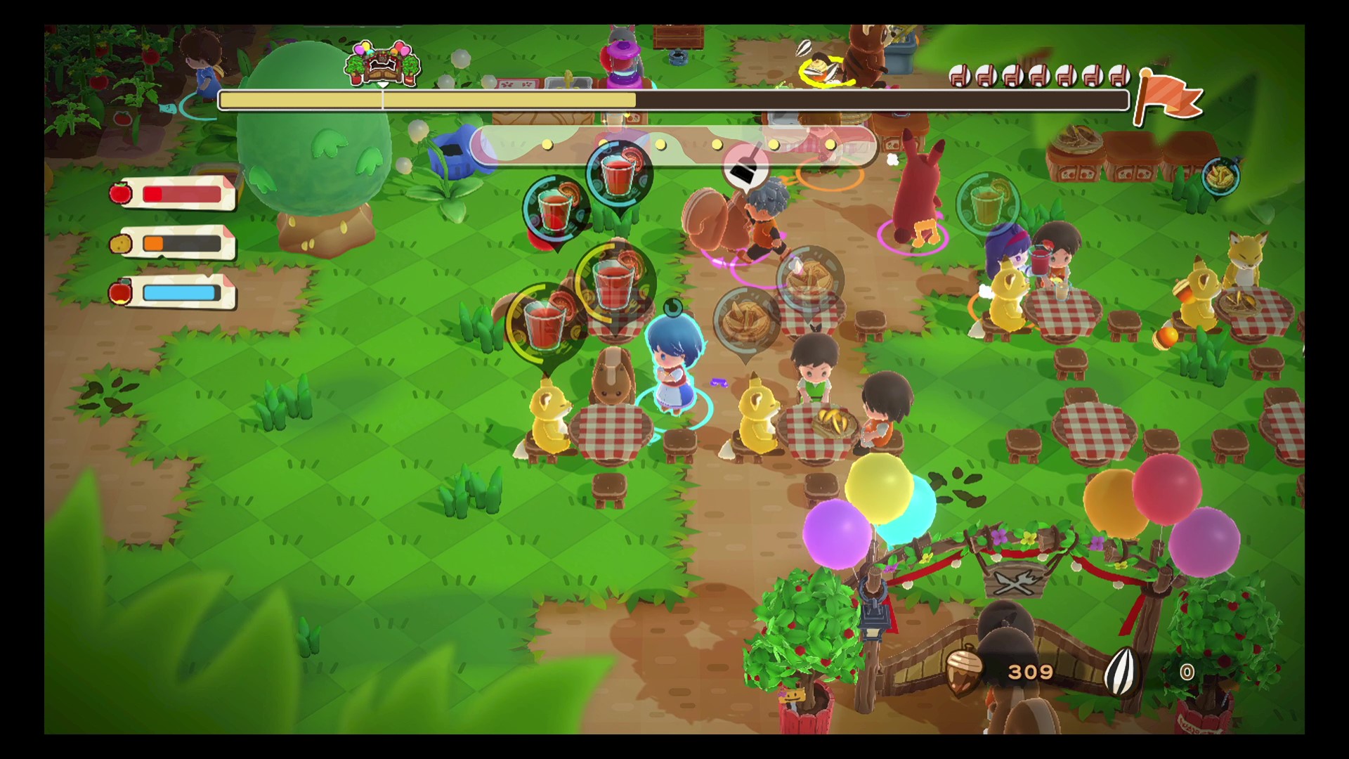 『リップルアイランド』レビュー・感想・評価：最大16人で遊べる協力型クッキングゲームを 