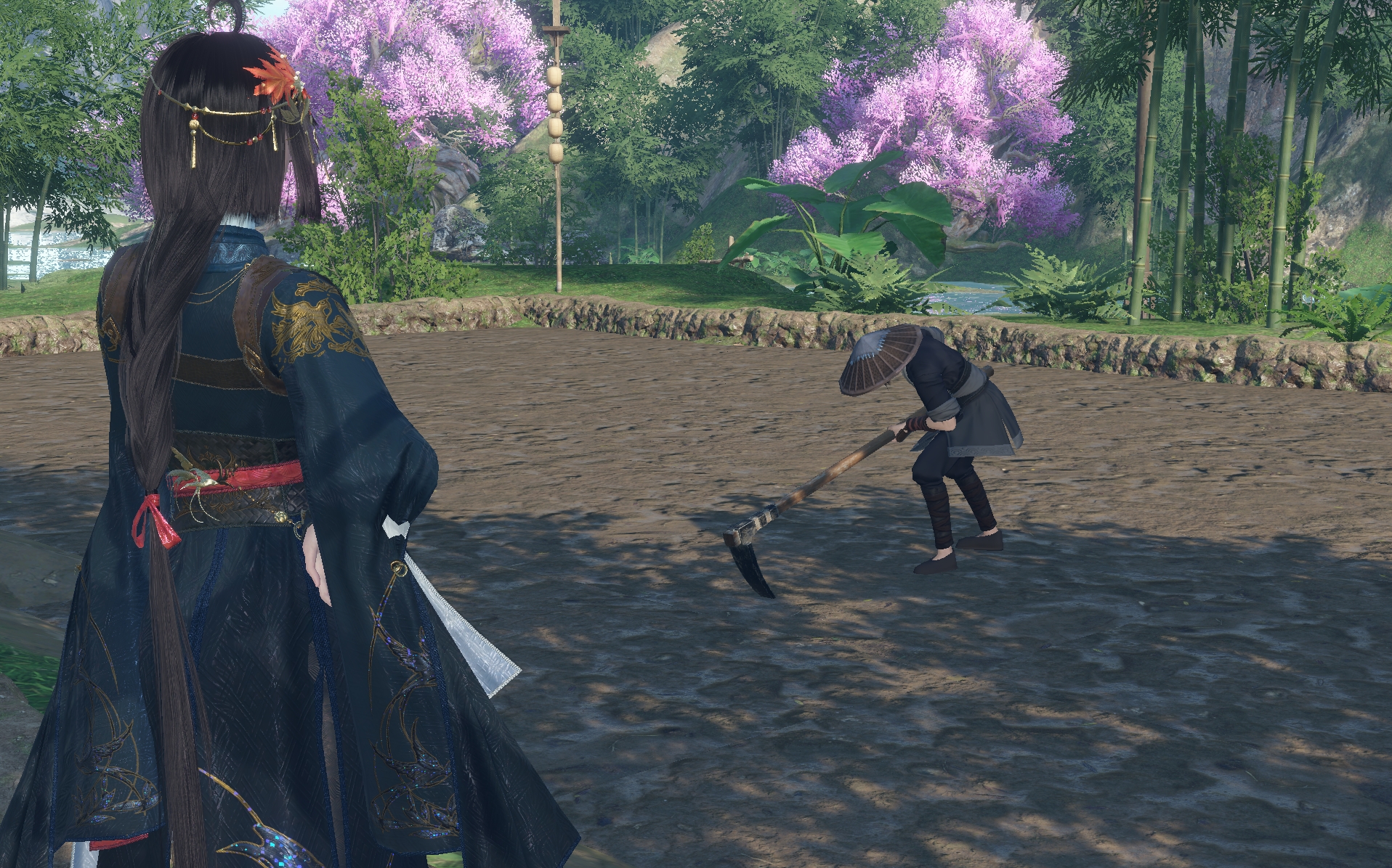 物乞い、家を建てる。何でもできるMMORPG『逆水寒』で一端の物乞いになれたので、ハウジングを楽しむ。_026