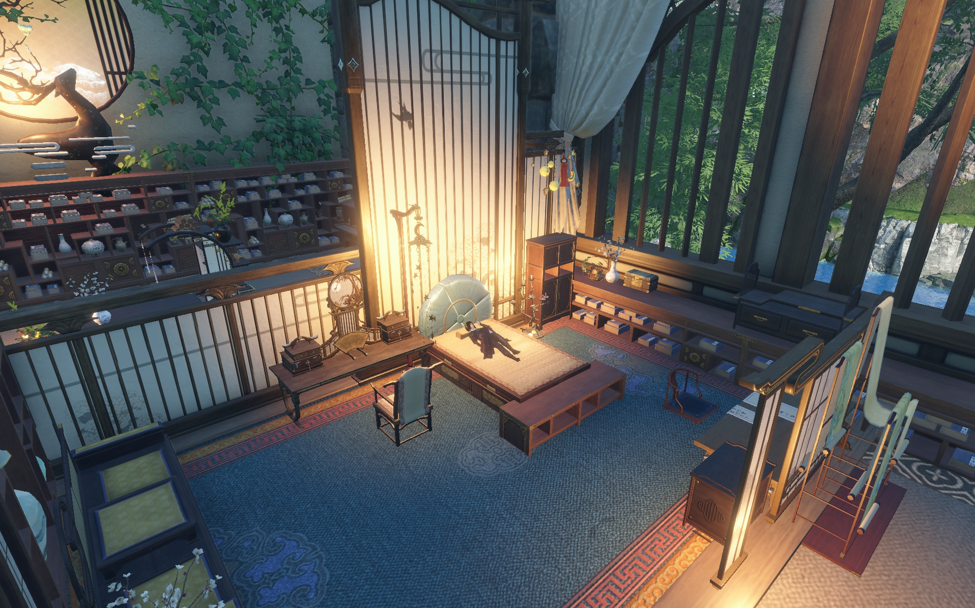 物乞い、家を建てる。何でもできるMMORPG『逆水寒』で一端の物乞いになれたので、ハウジングを楽しむ。_035