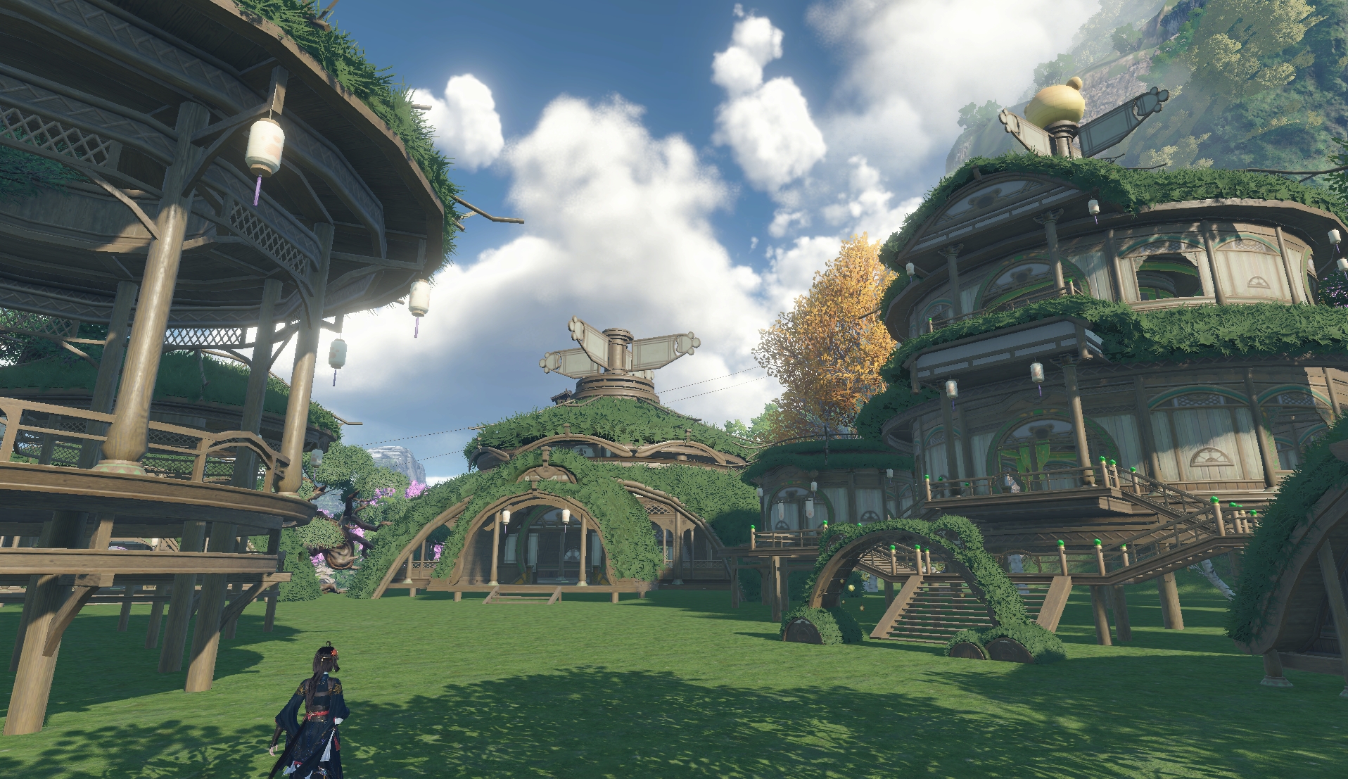 物乞い、家を建てる。何でもできるMMORPG『逆水寒』で一端の物乞いになれたので、ハウジングを楽しむ。_038