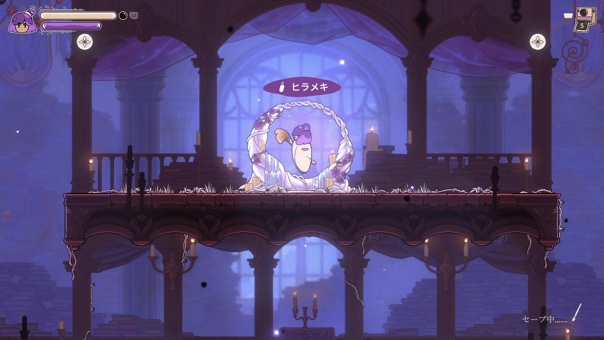 『Constance』レビュー・感想・評価｜かわいいのに辛い、限界社会人メトロイドヴァニア_018