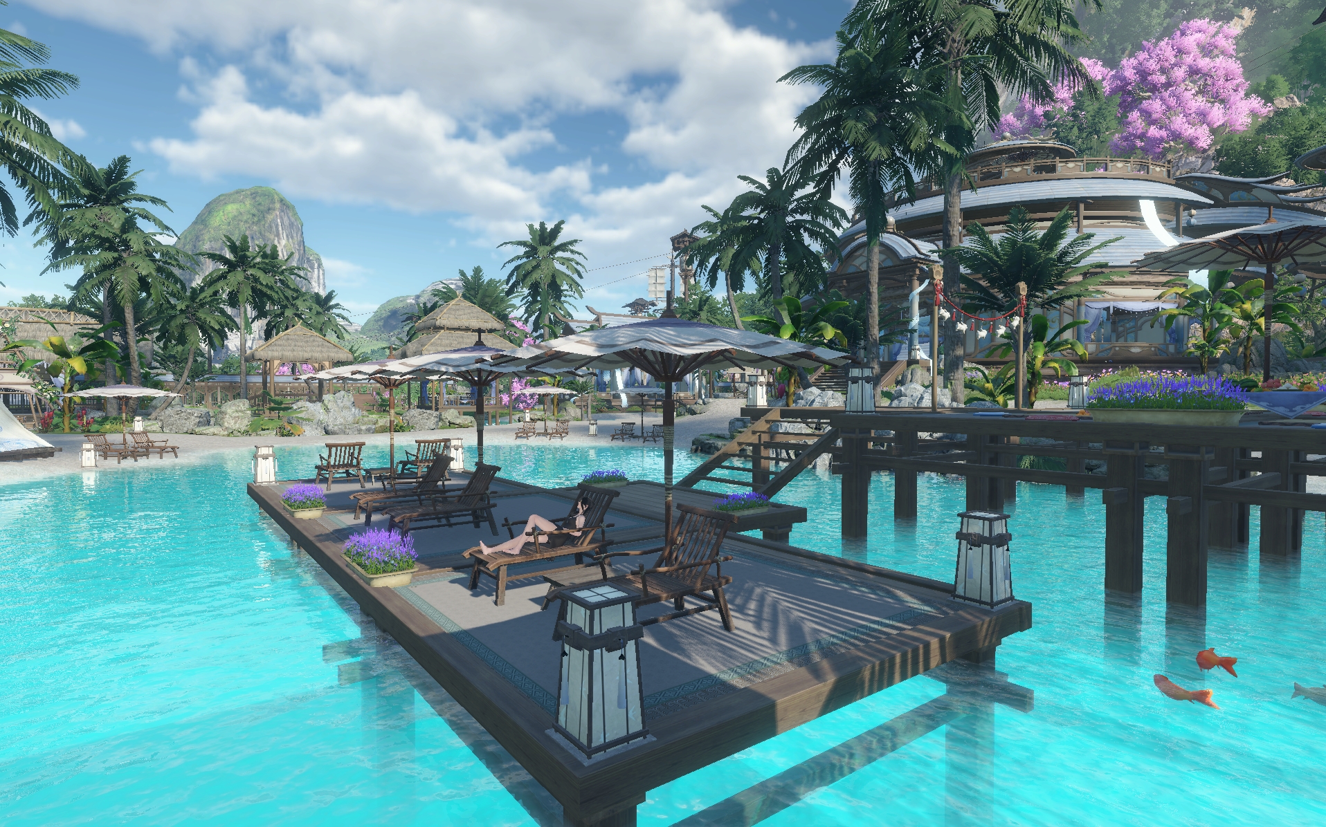 物乞い、家を建てる。何でもできるMMORPG『逆水寒』で一端の物乞いになれたので、ハウジングを楽しむ。_031