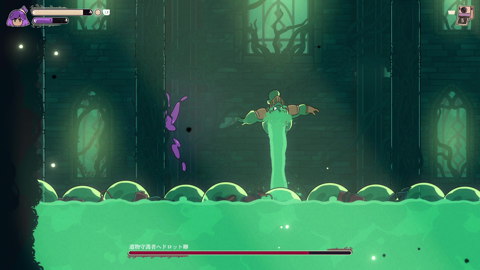 『Constance』レビュー・感想・評価｜かわいいのに辛い、限界社会人メトロイドヴァニア_041