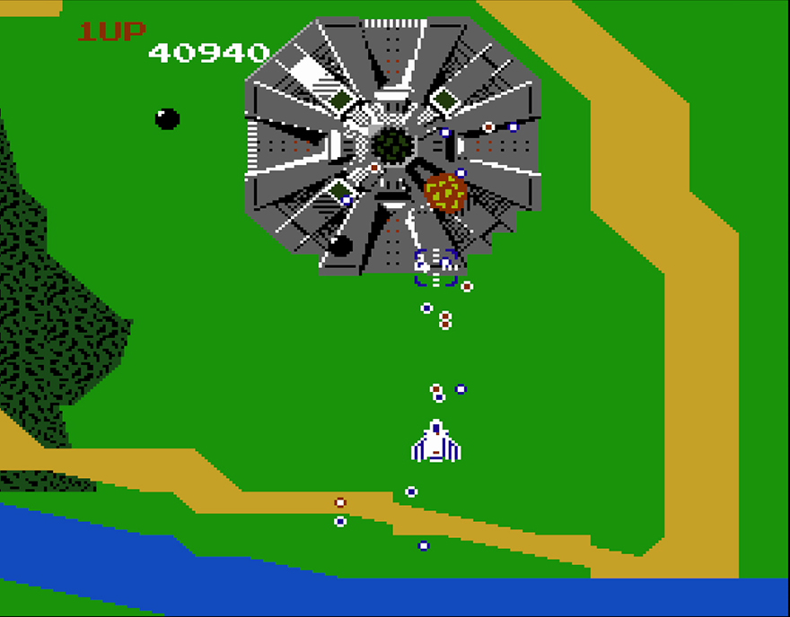 ファミコン版『ゼビウス』の発売日は1984年11月8日。空中と地上で武器を使い分けて戦う縦スクロールシューティング_002