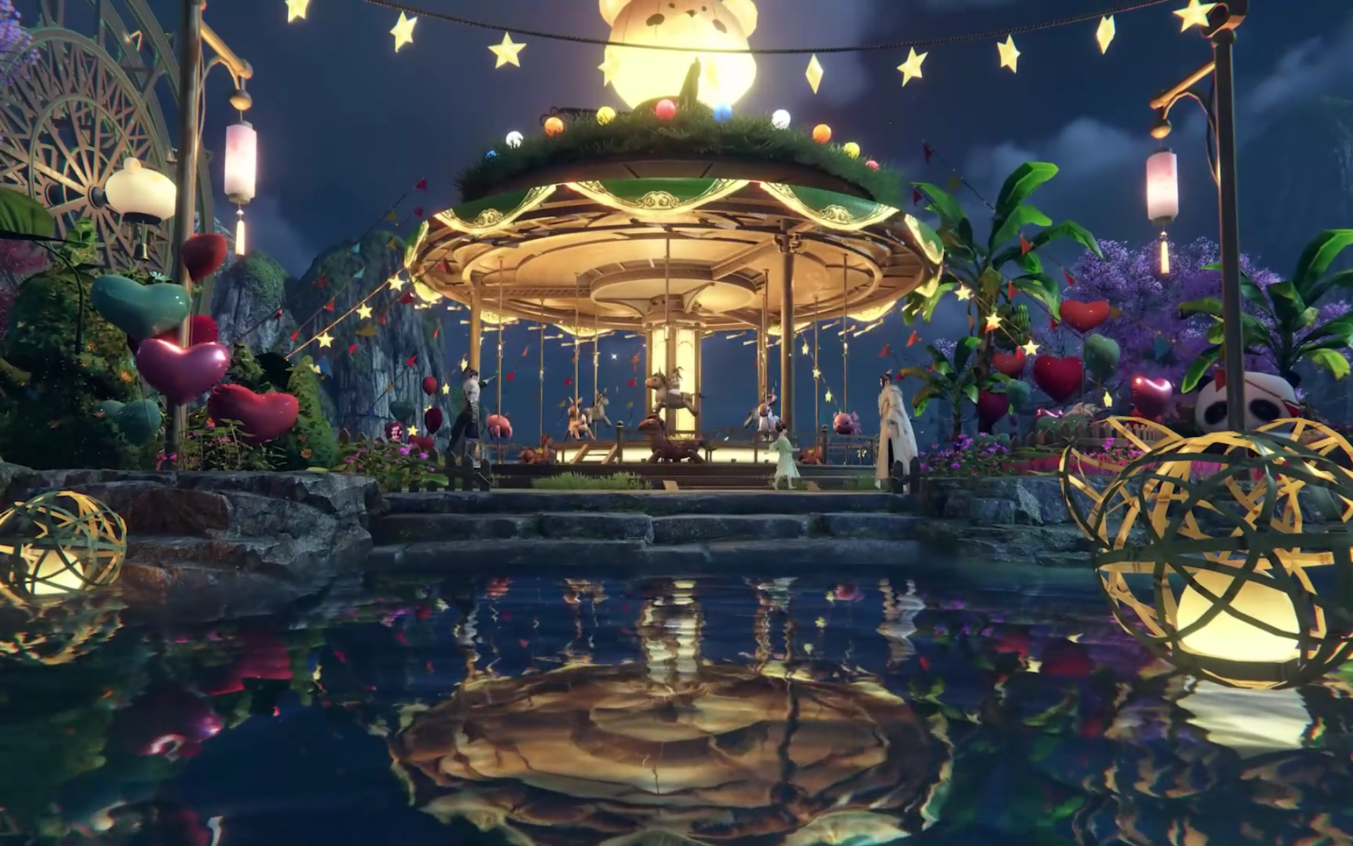 物乞い、家を建てる。何でもできるMMORPG『逆水寒』で一端の物乞いになれたので、ハウジングを楽しむ。_003