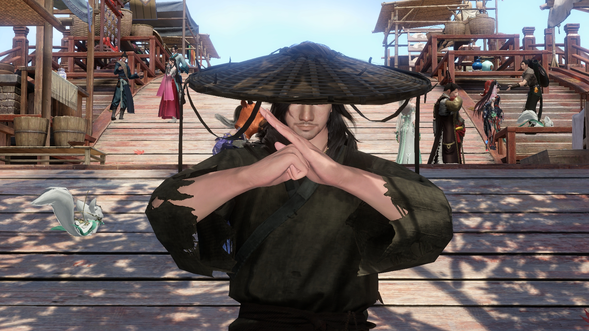 「100通りの生き方」があるMMORPG『逆水寒』が正式リリース。覗いてみたら「物乞い」が大量発生していた_032