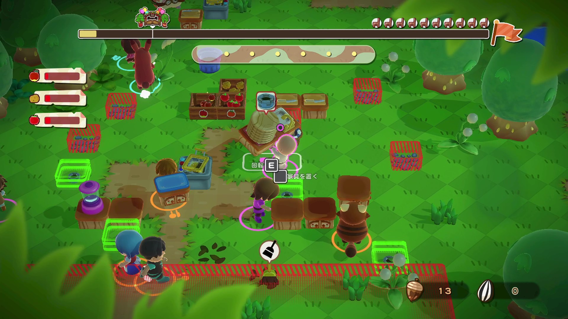 『リップルアイランド』レビュー・感想・評価：最大16人で遊べる協力型クッキングゲームを 