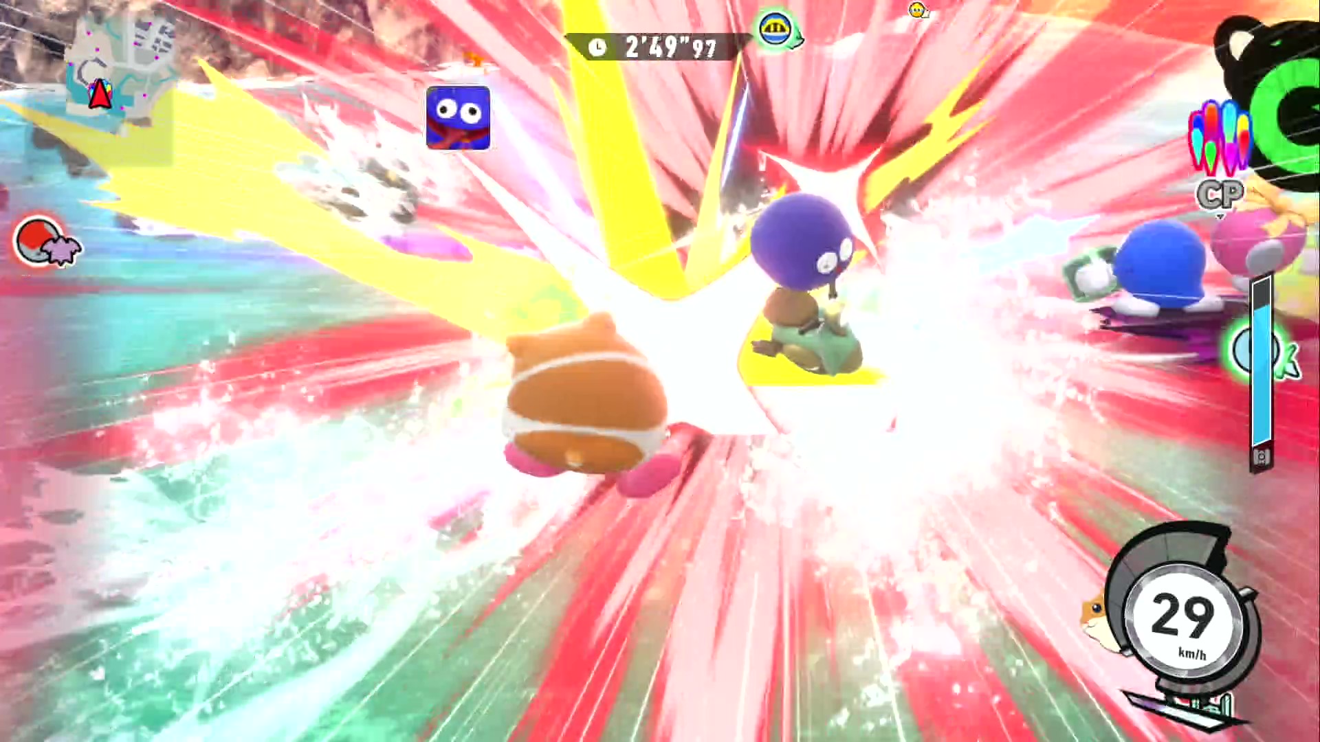 『カービィのエアライダー』製品版先行プレイ。「シティトライアル」を繰り返すうちに、妙に血の気が多くなる。もっとぶっ飛ばしたい！_015