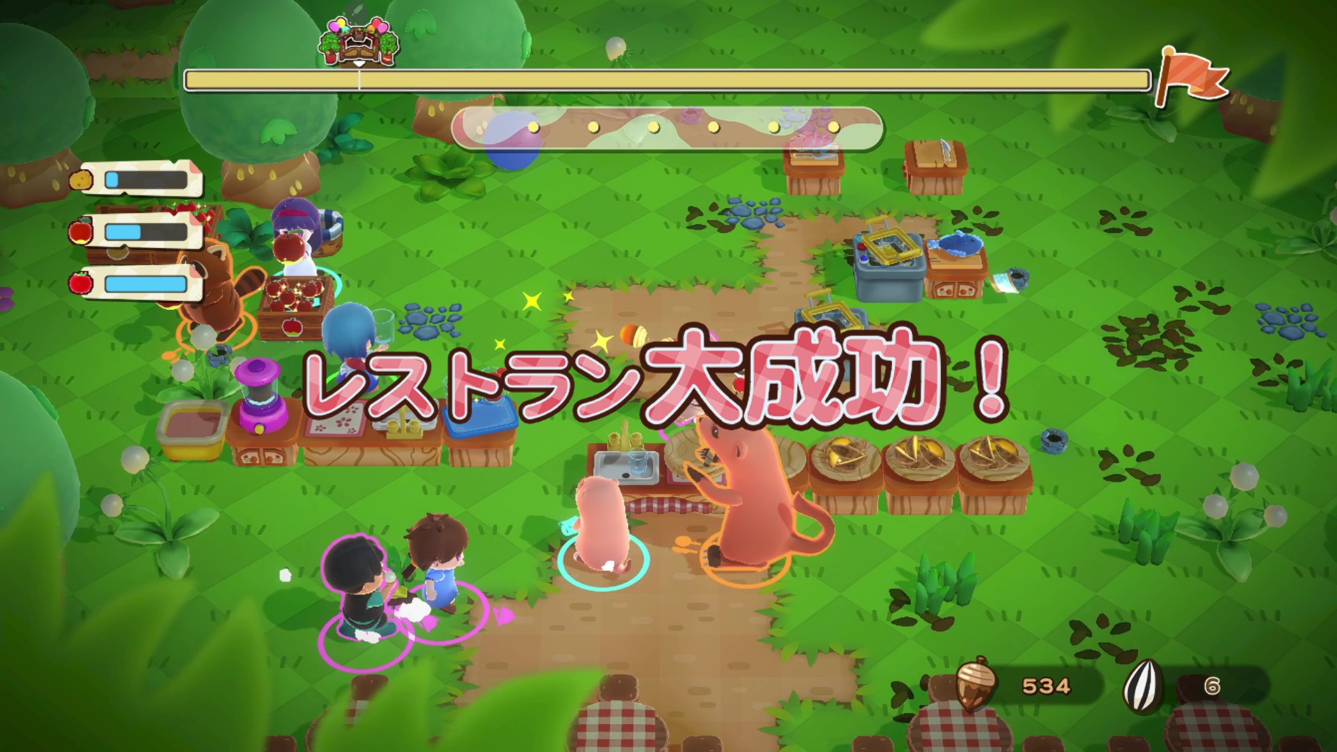 『リップルアイランド』レビュー・感想・評価：最大16人で遊べる協力型クッキングゲームを 