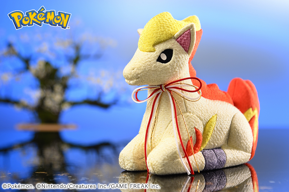 ひのうまポケモン「ポニータ」の“江戸木目込人形”が販売開始_005