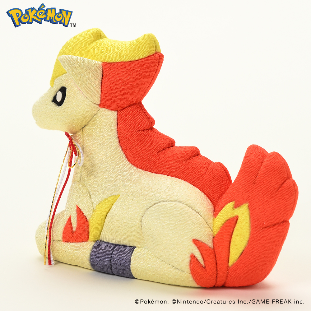 ひのうまポケモン「ポニータ」の“江戸木目込人形”が販売開始_003