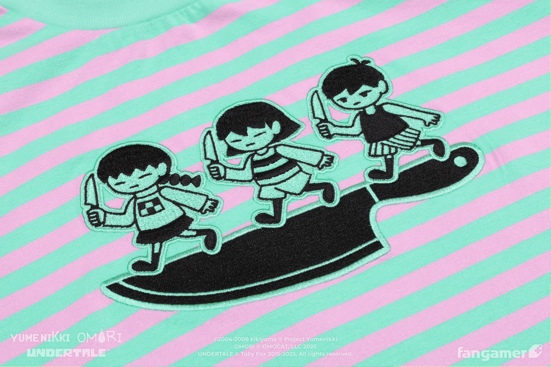 『UNDERTALE』『OMORI』『ゆめにっき』がコラボしたTシャツが登場。Fangamerの最新グッズが展開_015