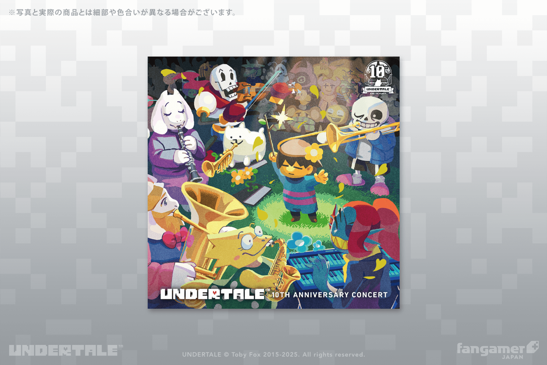 『UNDERTALE』10周年コンサートで先行販売されたグッズがFangamer Japanにて通常販売を開始_002