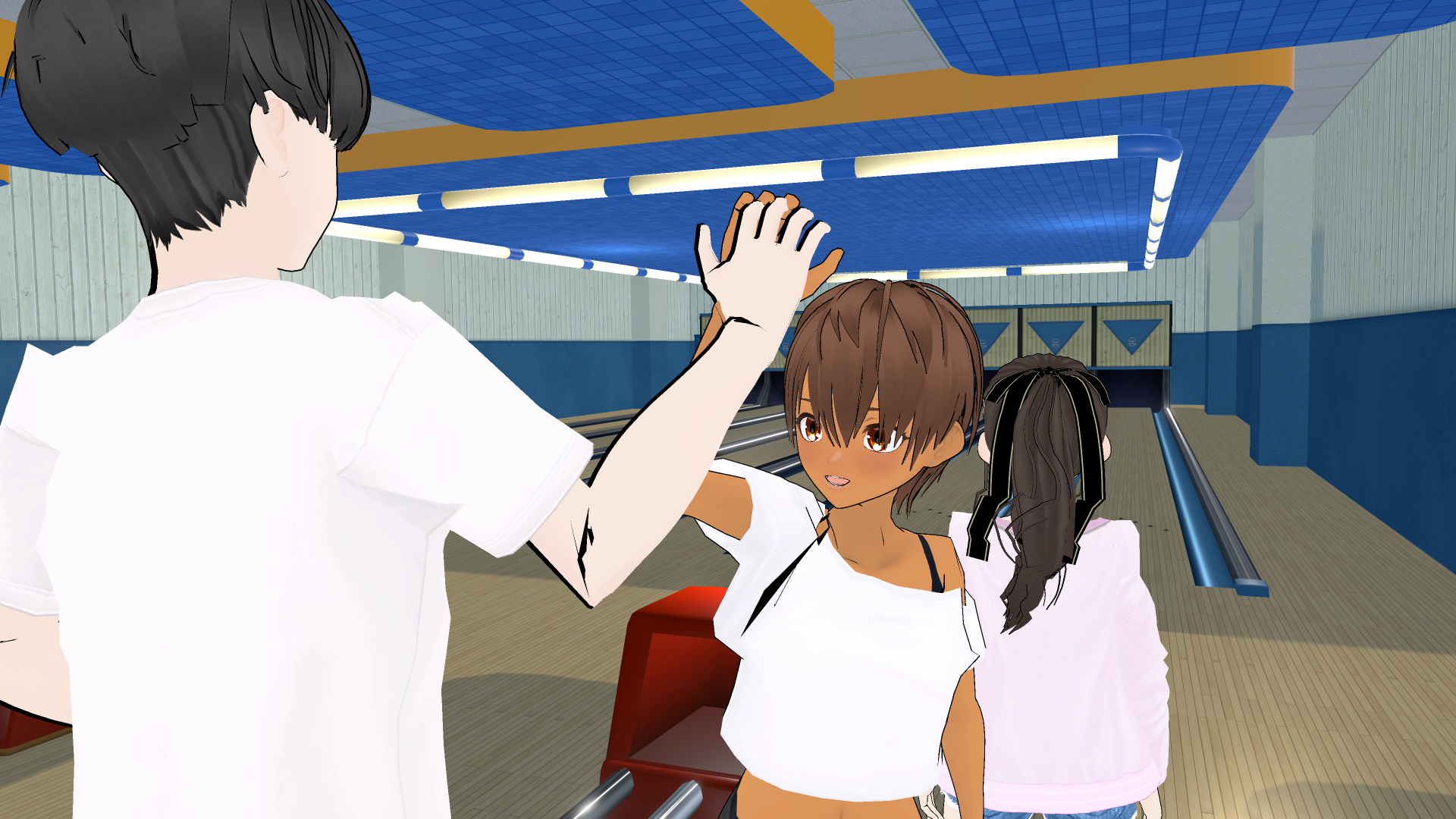 『彼氏の周りにいたら嫌な女友達を拳でわからせるゲーム』がSteamにて発売_002