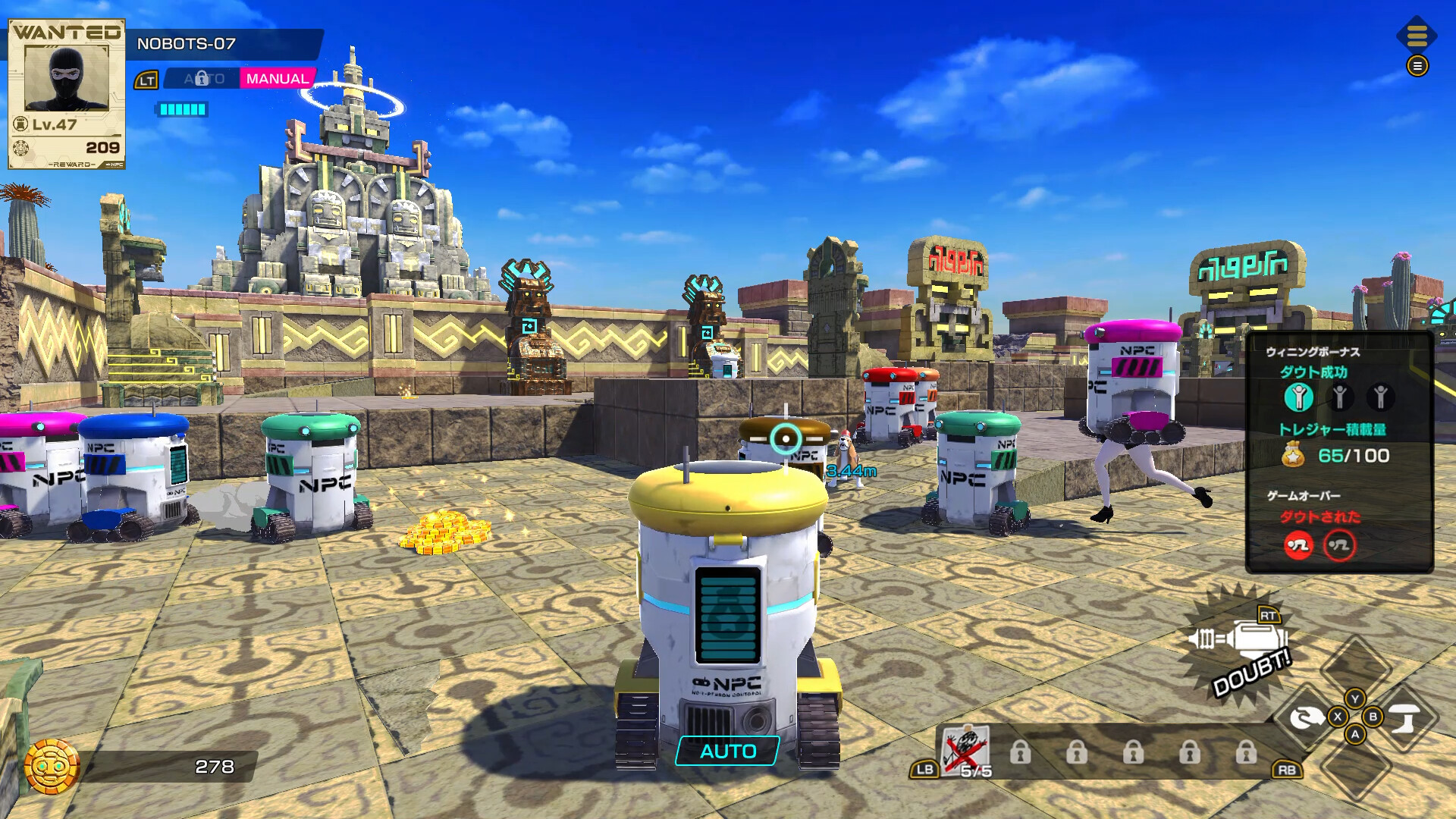 『VIVA NOBOTS』オープンβテストが12月12日よりSteamにて開催。“NPCのフリをするプレイヤー”を暴く対戦ゲーム_001