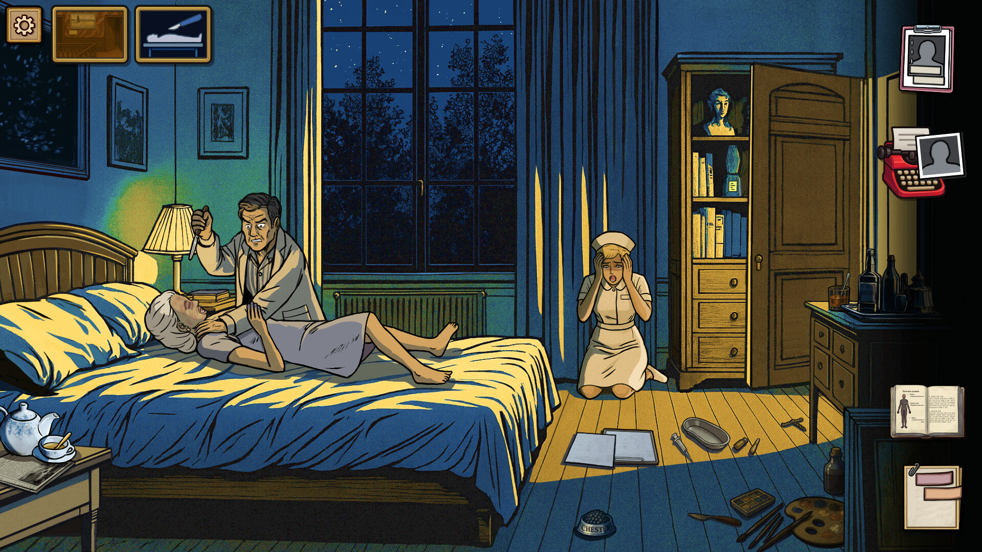 『フレミング邸の殺人事件』体験版がSteamで配信開始。リアルな“死亡診断書”を完成させるミステリーゲーム_004