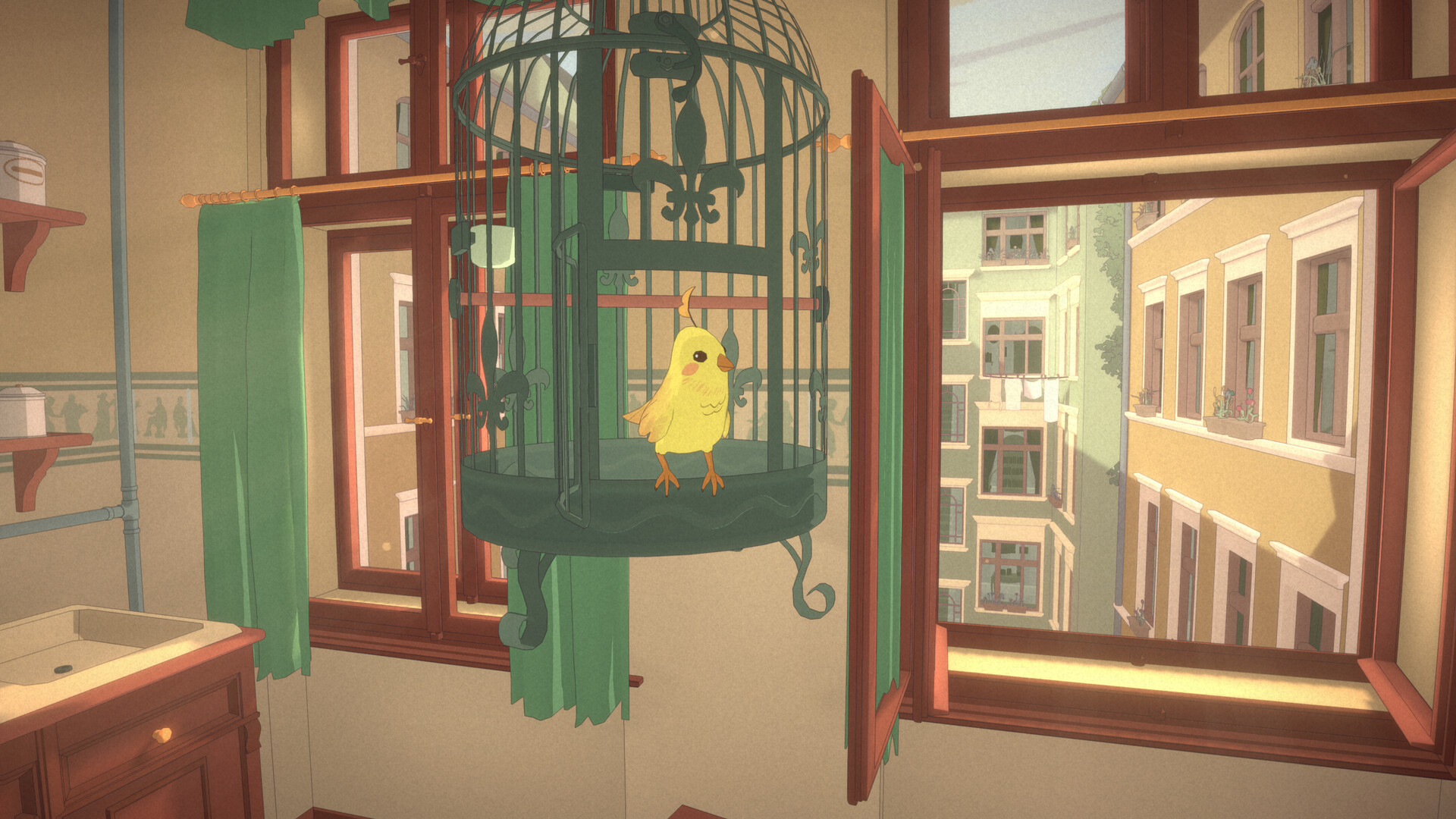 『The Berlin Apartment』が発売。ドイツ・ベルリンのアパートが舞台のカートゥーン調アドベンチャーゲーム_004