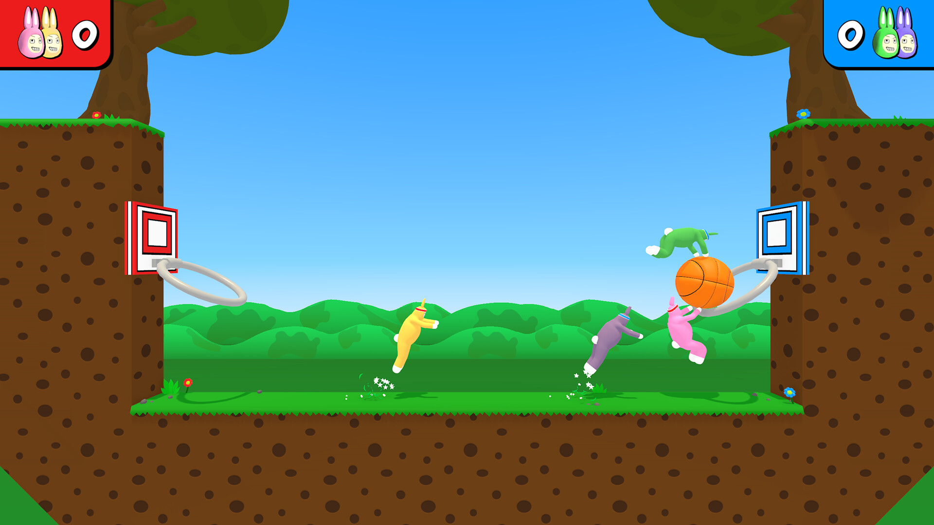 『Super Bunny Man』の50%オフセールがSteamで実施中。ウサギコスの男たちがゴールを目指すアクションゲーム_005