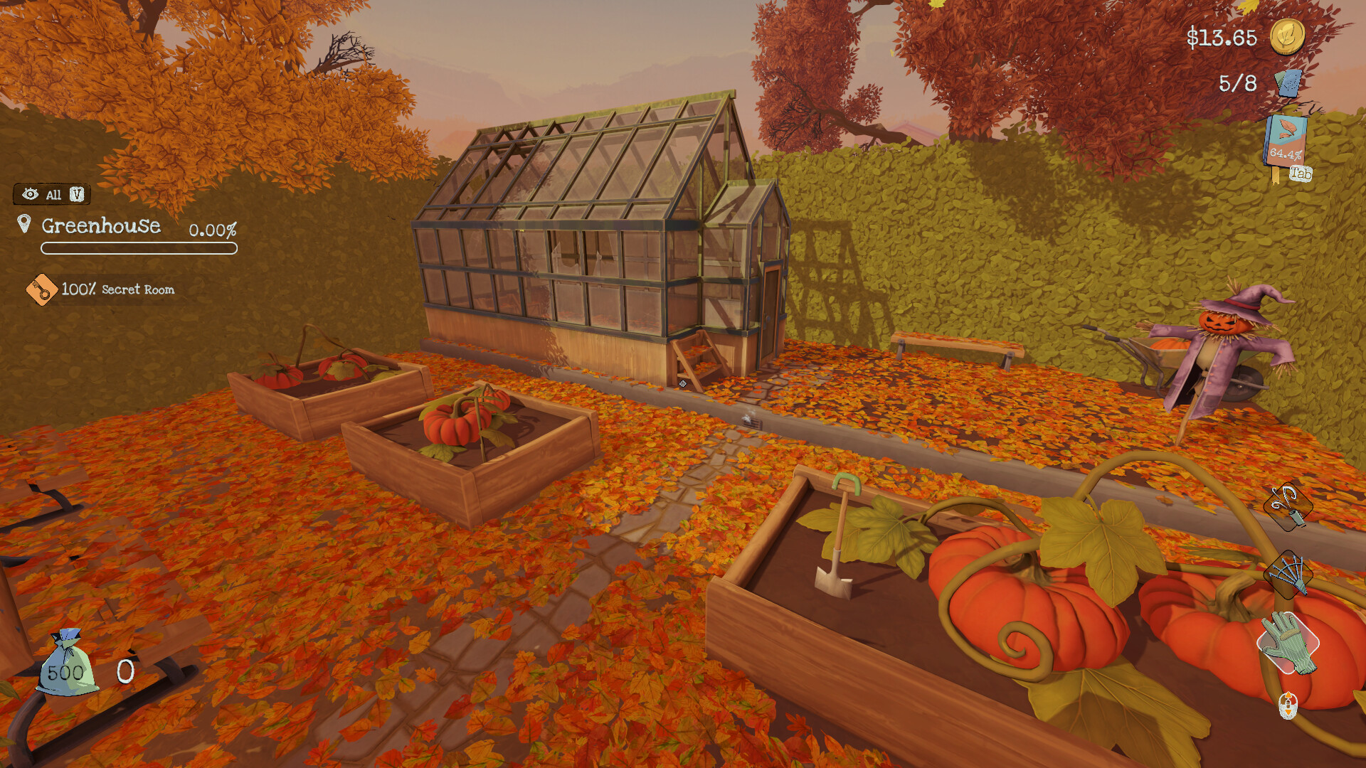 大量に散り積もった落ち葉を掃除できるゲーム『Leaf it Alone』がSteamで“非常に好評”_004