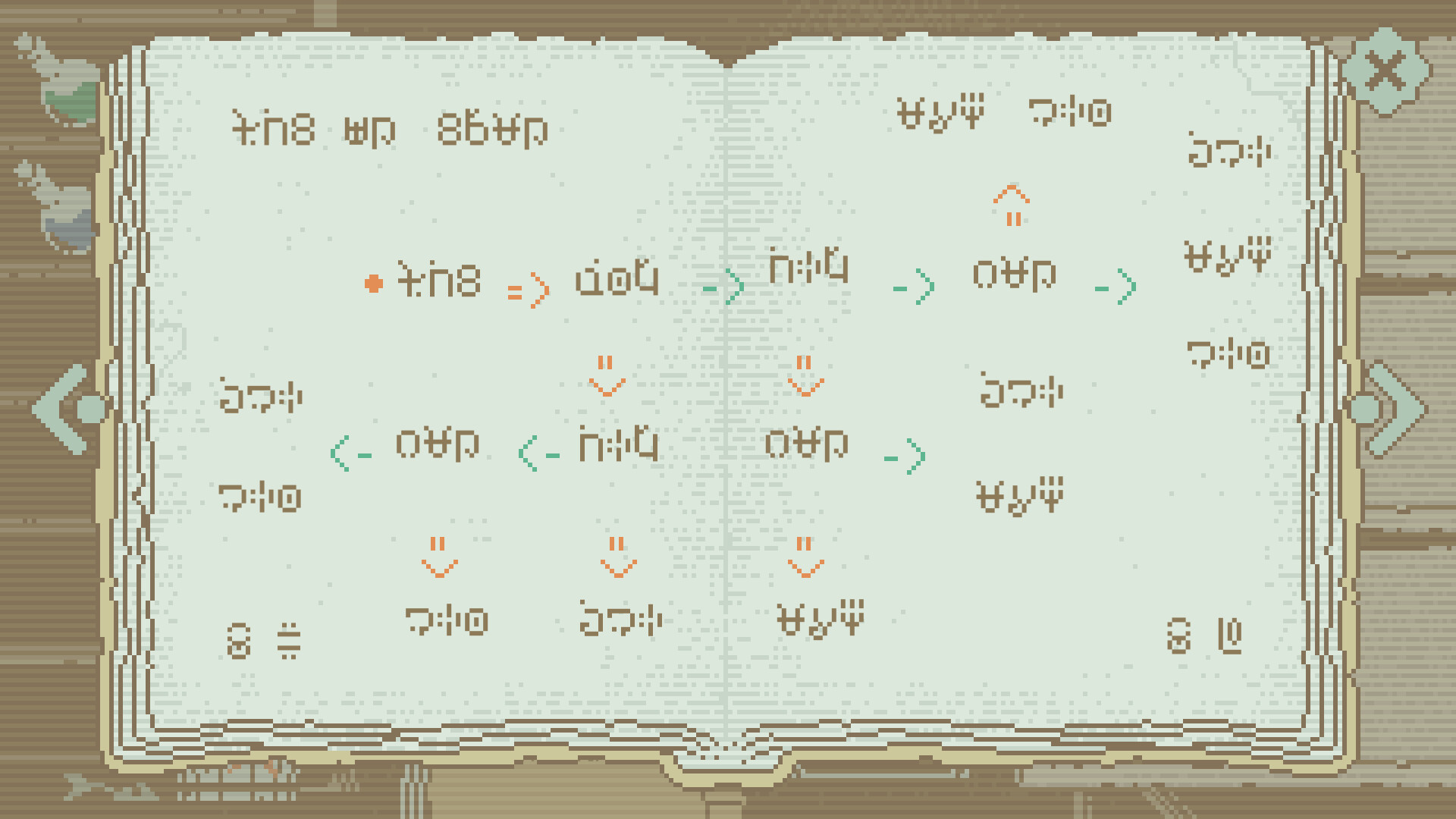 『トルービズの秘薬師』がSteamにて配信開始。薬師がテーマの架空言語解読ゲーム_003