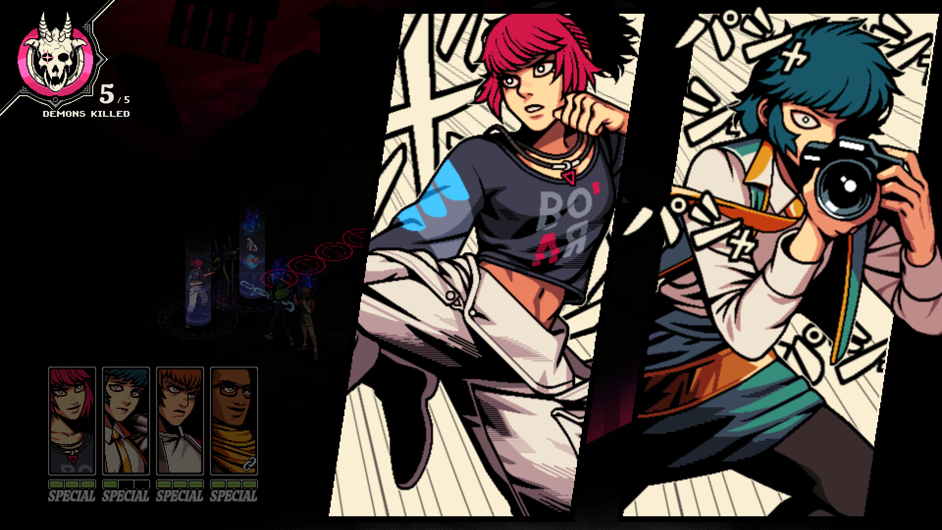 『Demonschool』が「非常に好評」を得る好評スタート。『デビルサバイバー』や『戦場のヴァルキュリア』から影響受けたゲーム_003