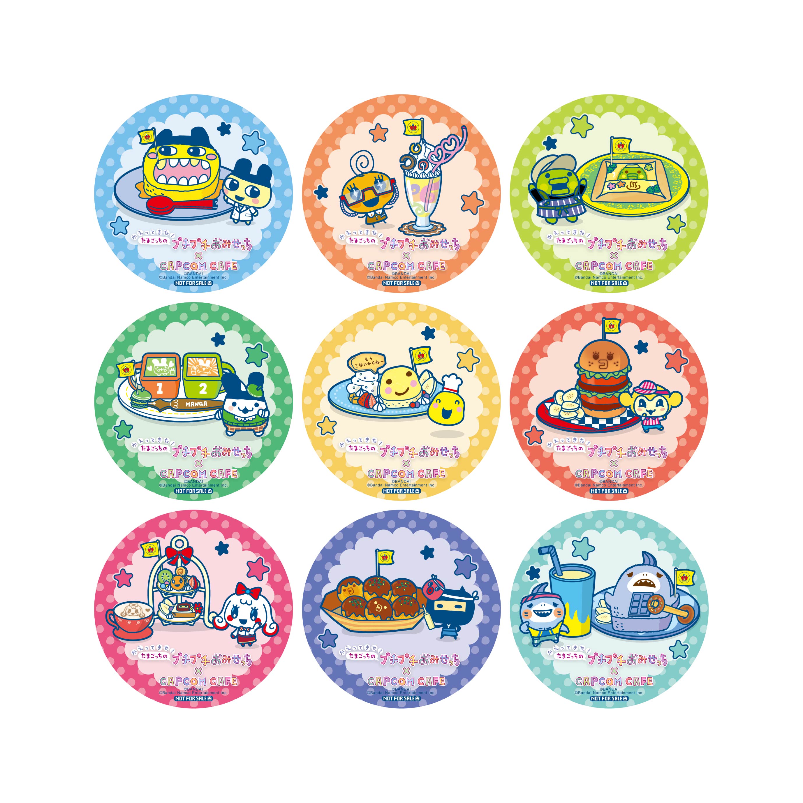 カプコンカフェが「たまごっちのプチプチおみせっちシリーズ」とのコラボメニューを公開_001