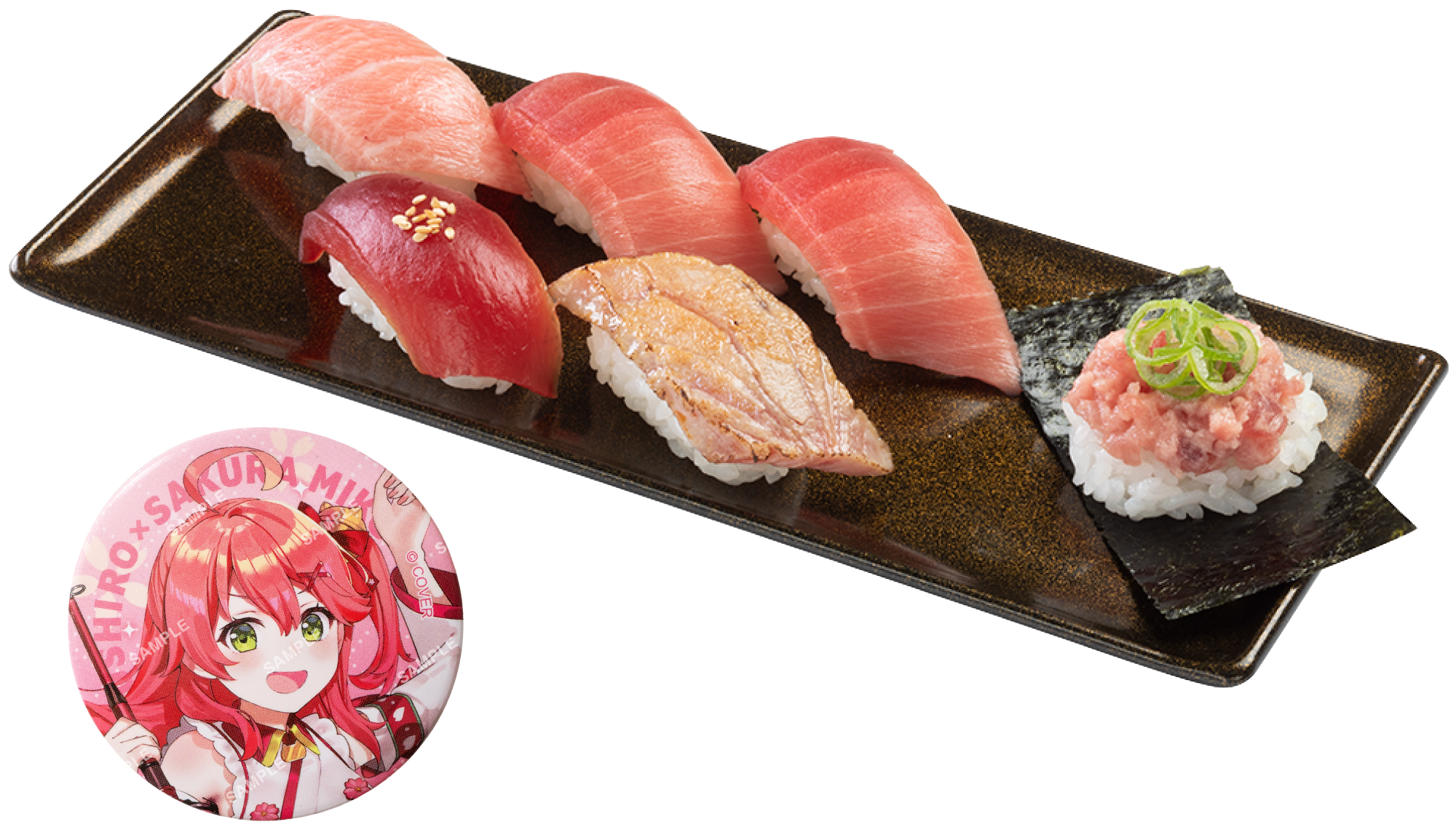 スシローとホロライブ「さくらみこ」さんとのコラボが11月19日より全国のスシローにて実施決定_003