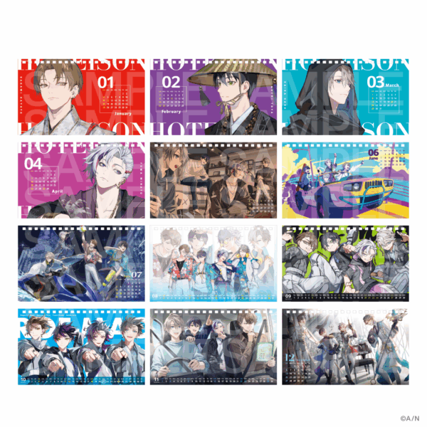 にじさんじ『Unit Selection Calendar 2026』が11月21日に発売決定_001