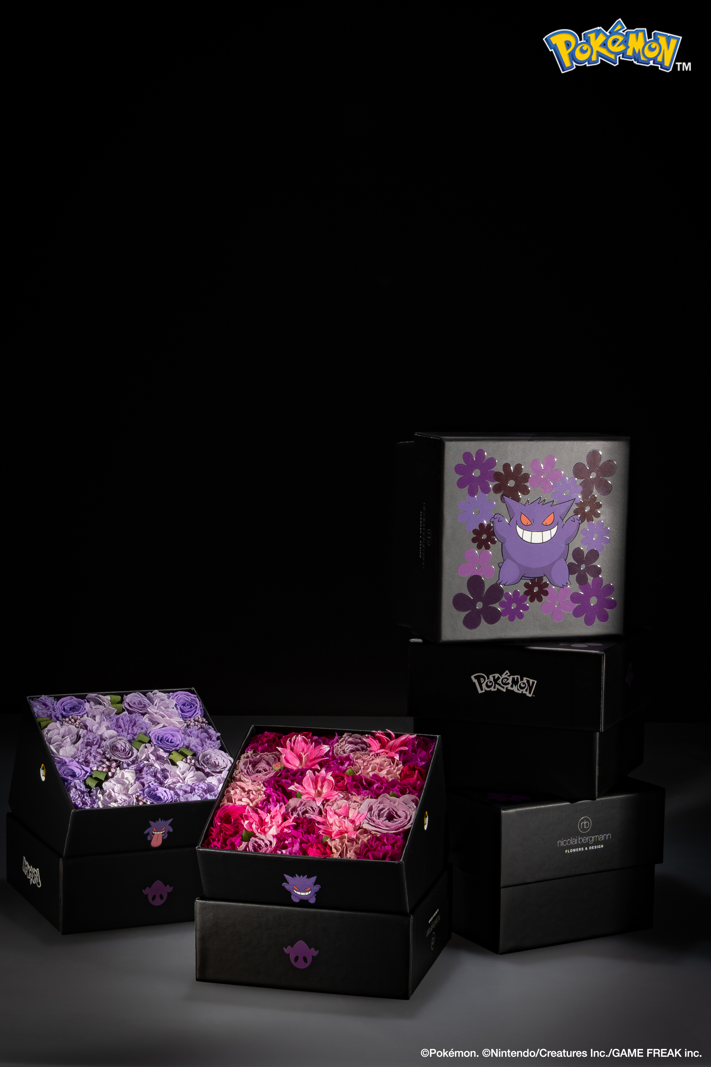 『ポケモン』ピカチュウやゲンガーがデザインされたフラワーボックスが11月25日より発売決定_002