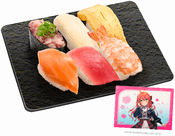 スシローとホロライブ「さくらみこ」さんとのコラボが11月19日より全国のスシローにて実施決定_014