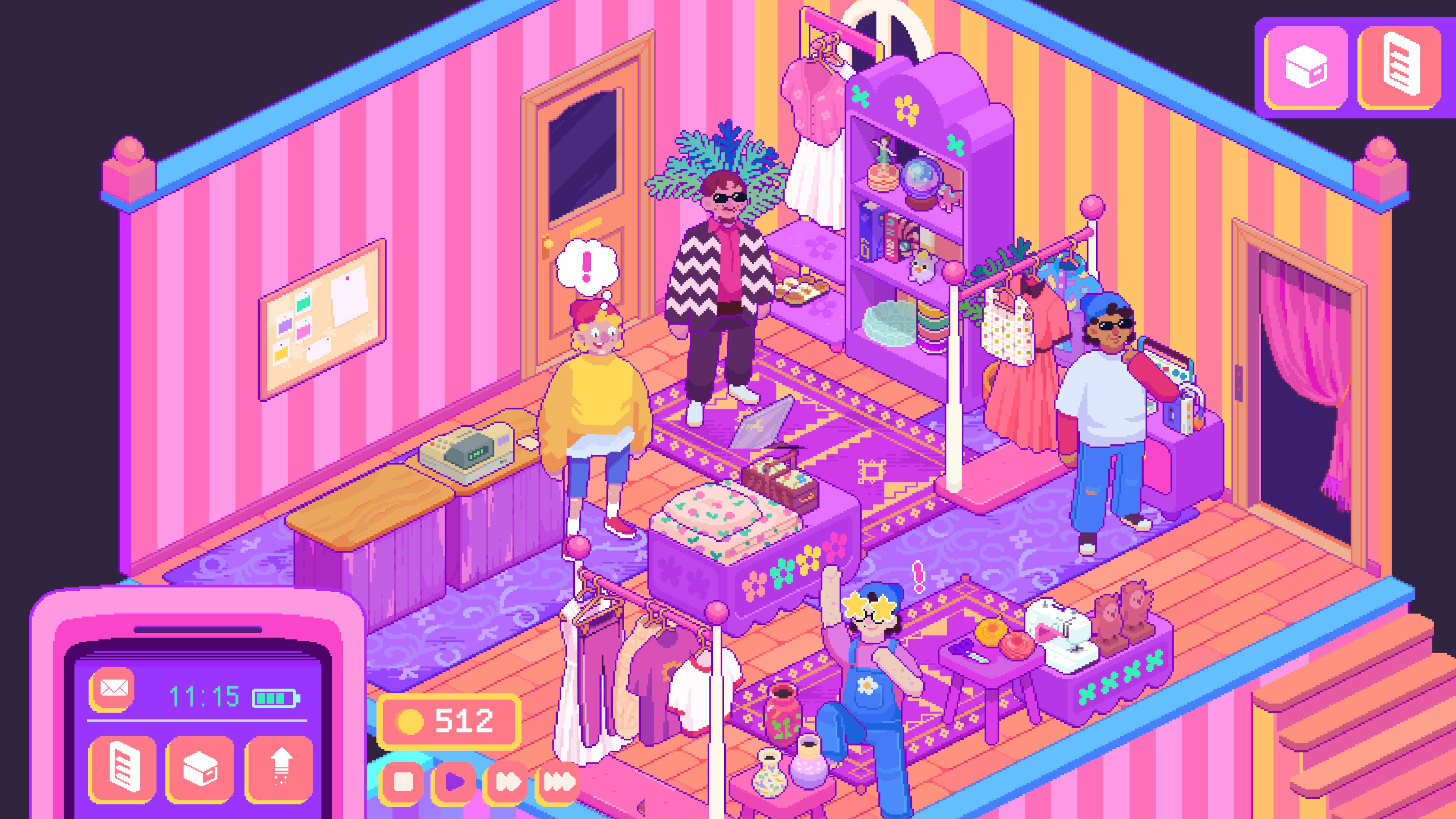 『Thrifty Business ヴィンテージショップへようこそ』発表。ヴィンテージショップ経営シミュレーションゲーム_004