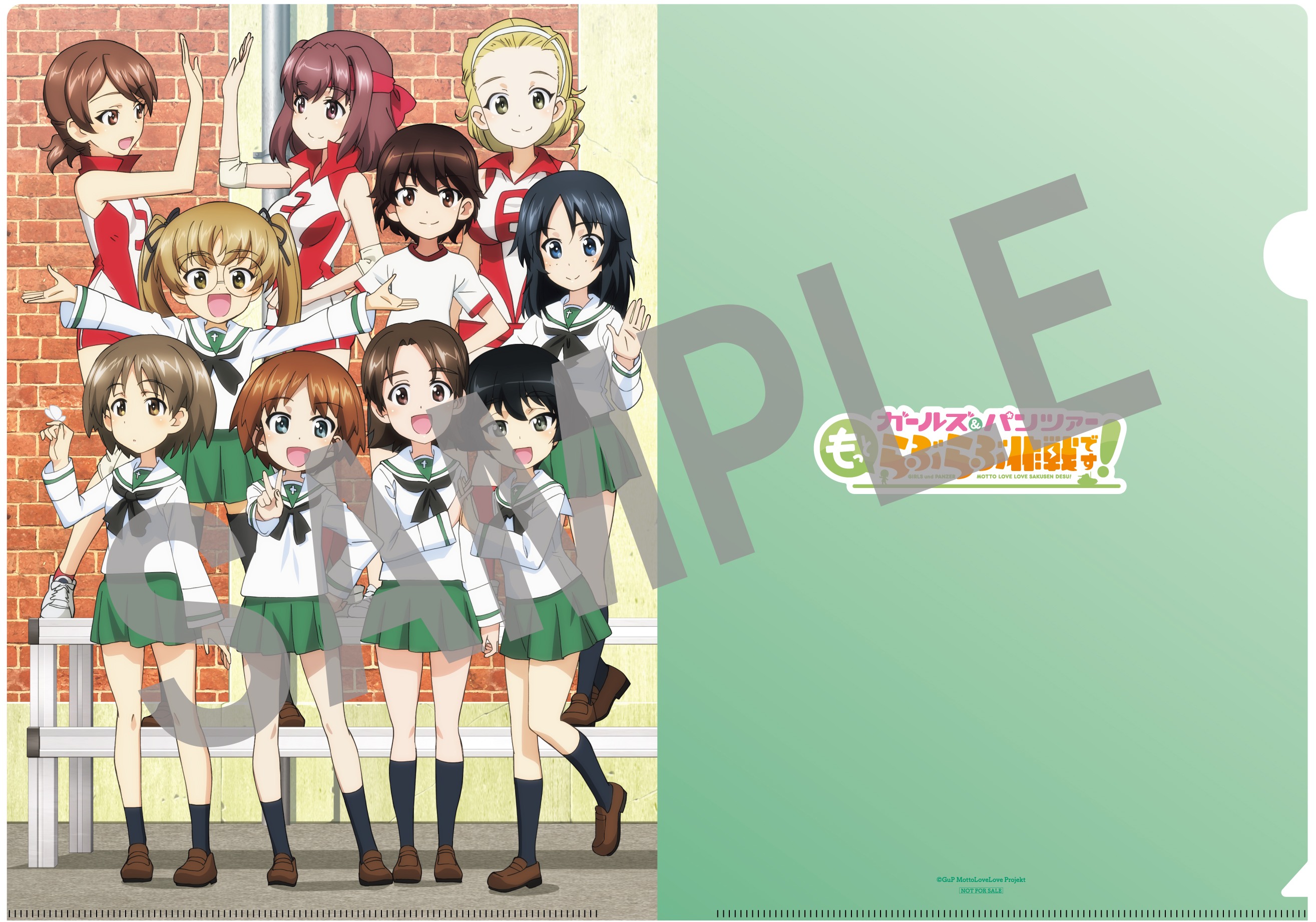 ⻄住しほ&島⽥千代、2人の家元が登場する『ガールズ&パンツァー』スピンオフ作のオリジナルミニアニメが上映決定_022
