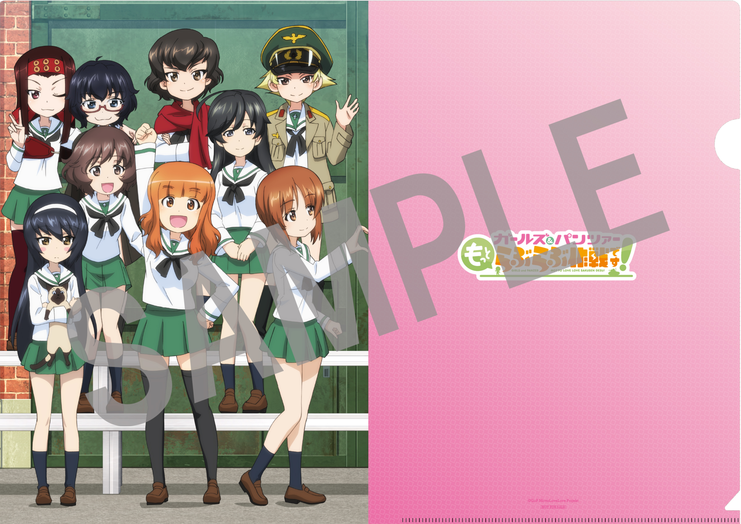 ⻄住しほ&島⽥千代、2人の家元が登場する『ガールズ&パンツァー』スピンオフ作のオリジナルミニアニメが上映決定_023