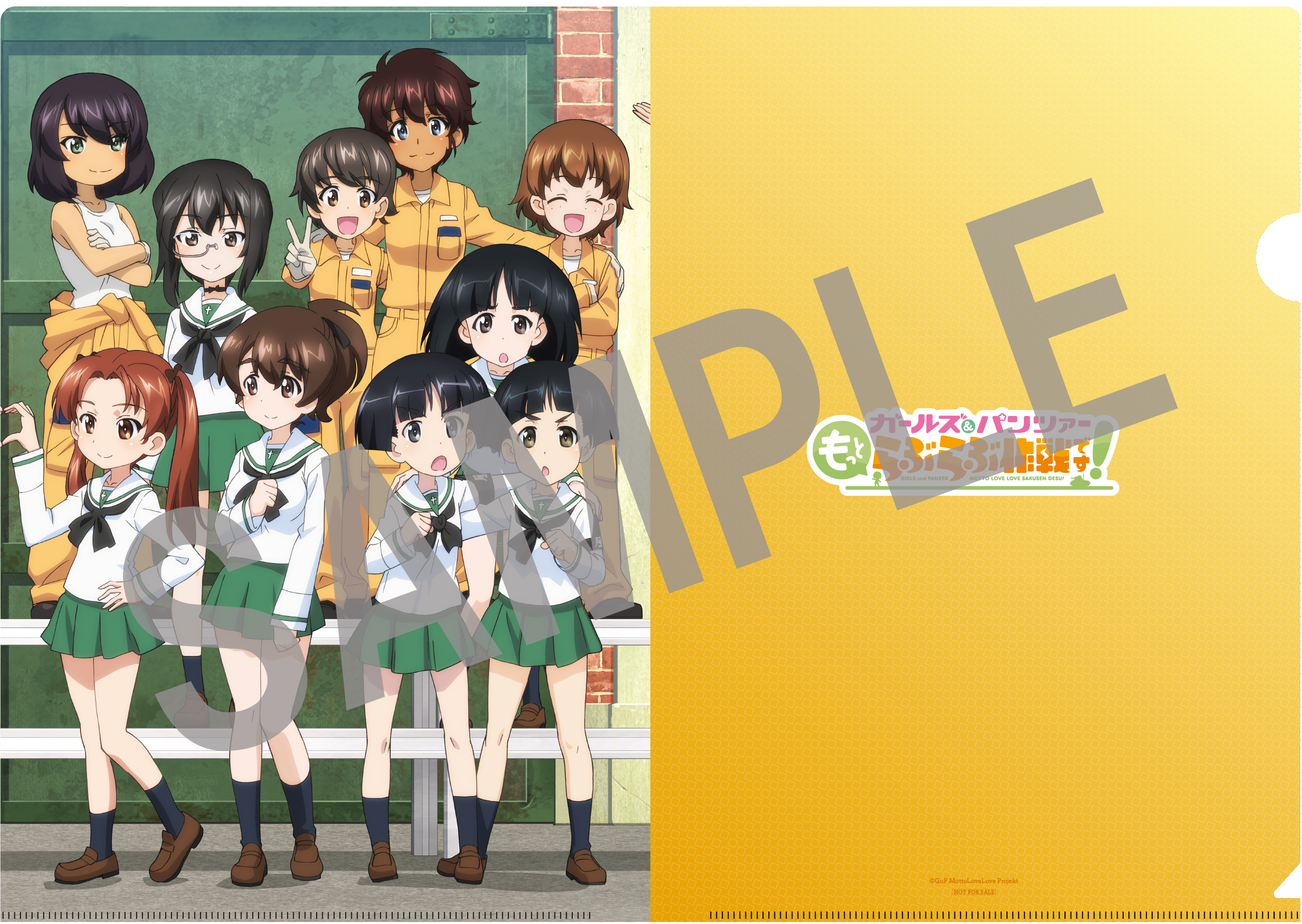 ⻄住しほ&島⽥千代、2人の家元が登場する『ガールズ&パンツァー』スピンオフ作のオリジナルミニアニメが上映決定_024