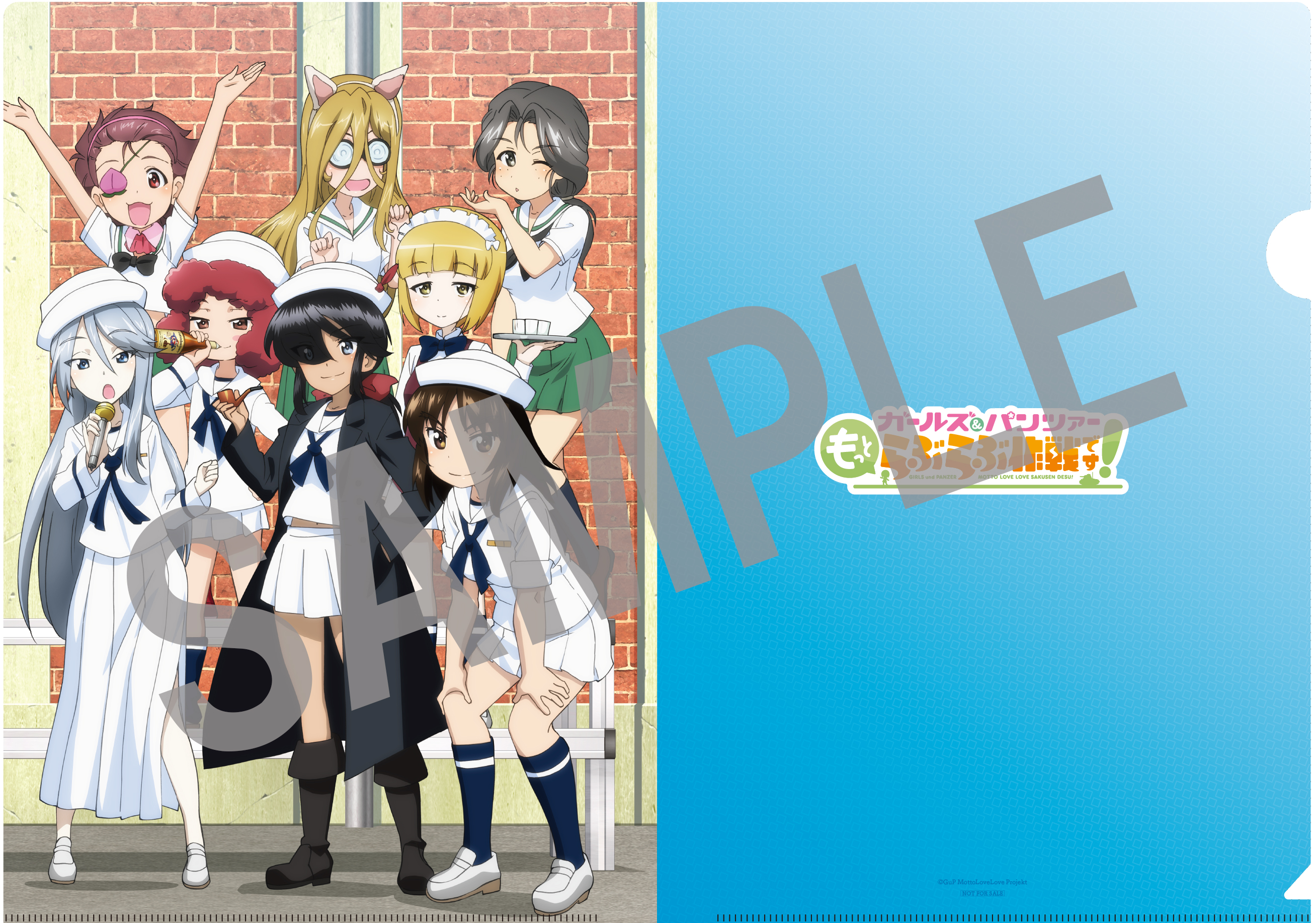 ⻄住しほ&島⽥千代、2人の家元が登場する『ガールズ&パンツァー』スピンオフ作のオリジナルミニアニメが上映決定_025