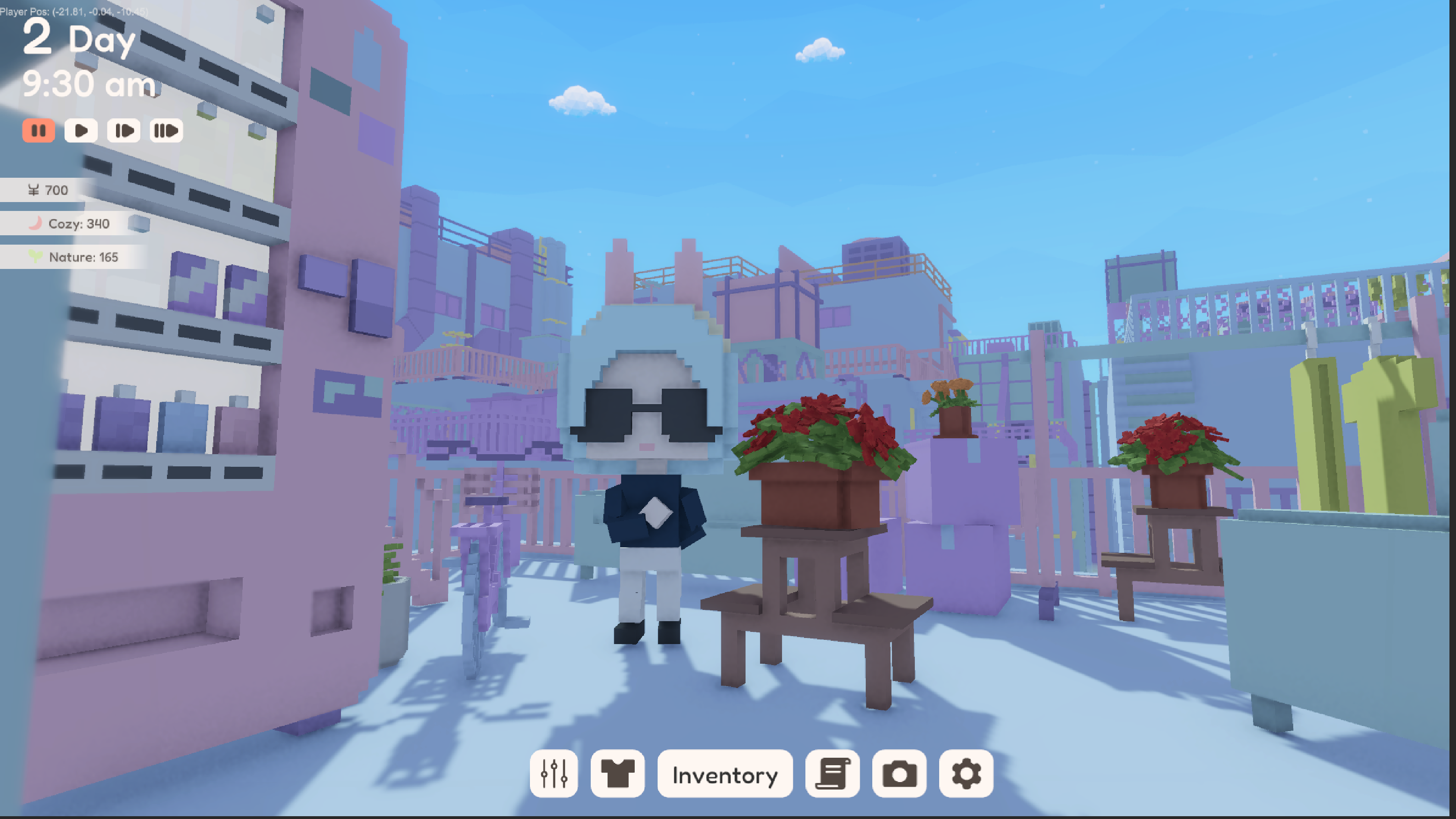 『YUME ROOF』のSteamストアページが公開。2026年2月発売予定のサンドボックス型スローライフゲーム_002