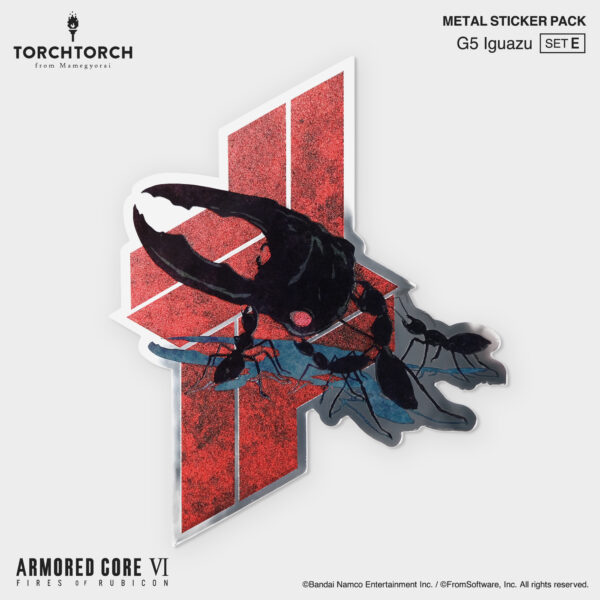 『アーマード・コア6』オーネスト・ブルートゥのメタルステッカーが素敵だ…。_021