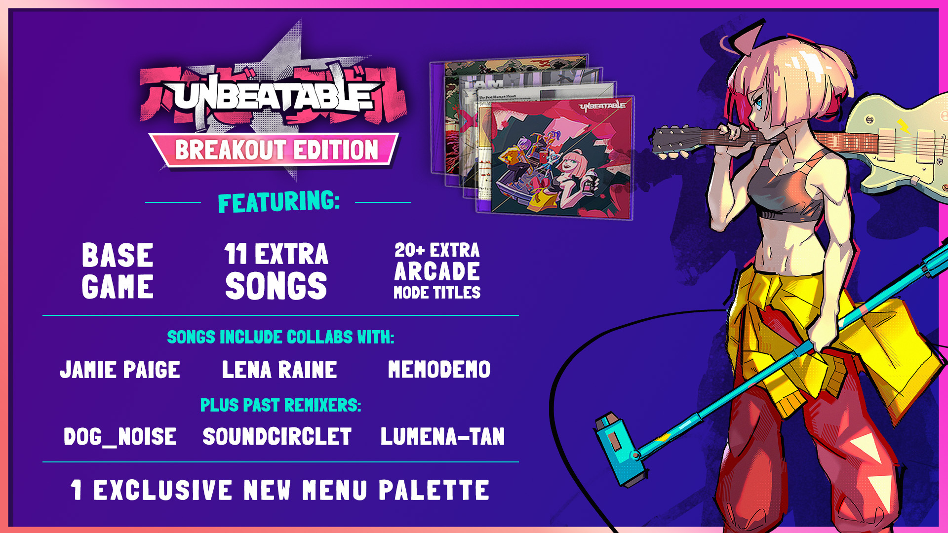 『UNBEATABLE』PC、PS5向けに配信開始。“音楽が違法な世界”で音楽を奏でるリズムゲーム_005