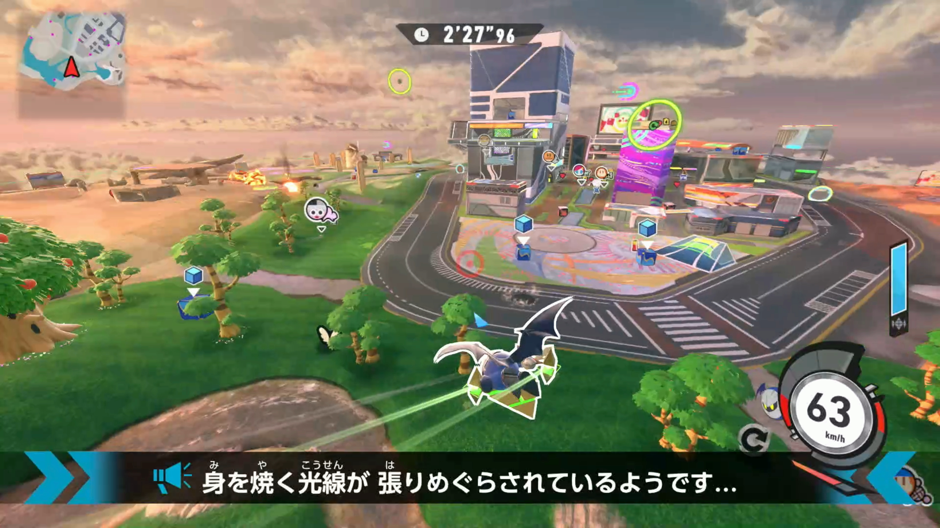 『カービィのエアライダー』シティトライアルに流れる“嘘予告”が話題に_005