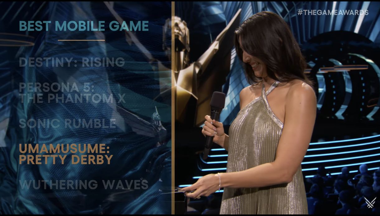 『ウマ娘 プリティーダービー』が2025年の最優秀モバイルゲーム賞を受賞_001