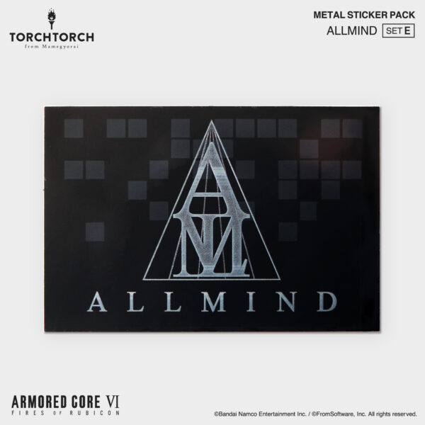 『アーマード・コア6』オーネスト・ブルートゥのメタルステッカーが素敵だ…。_020