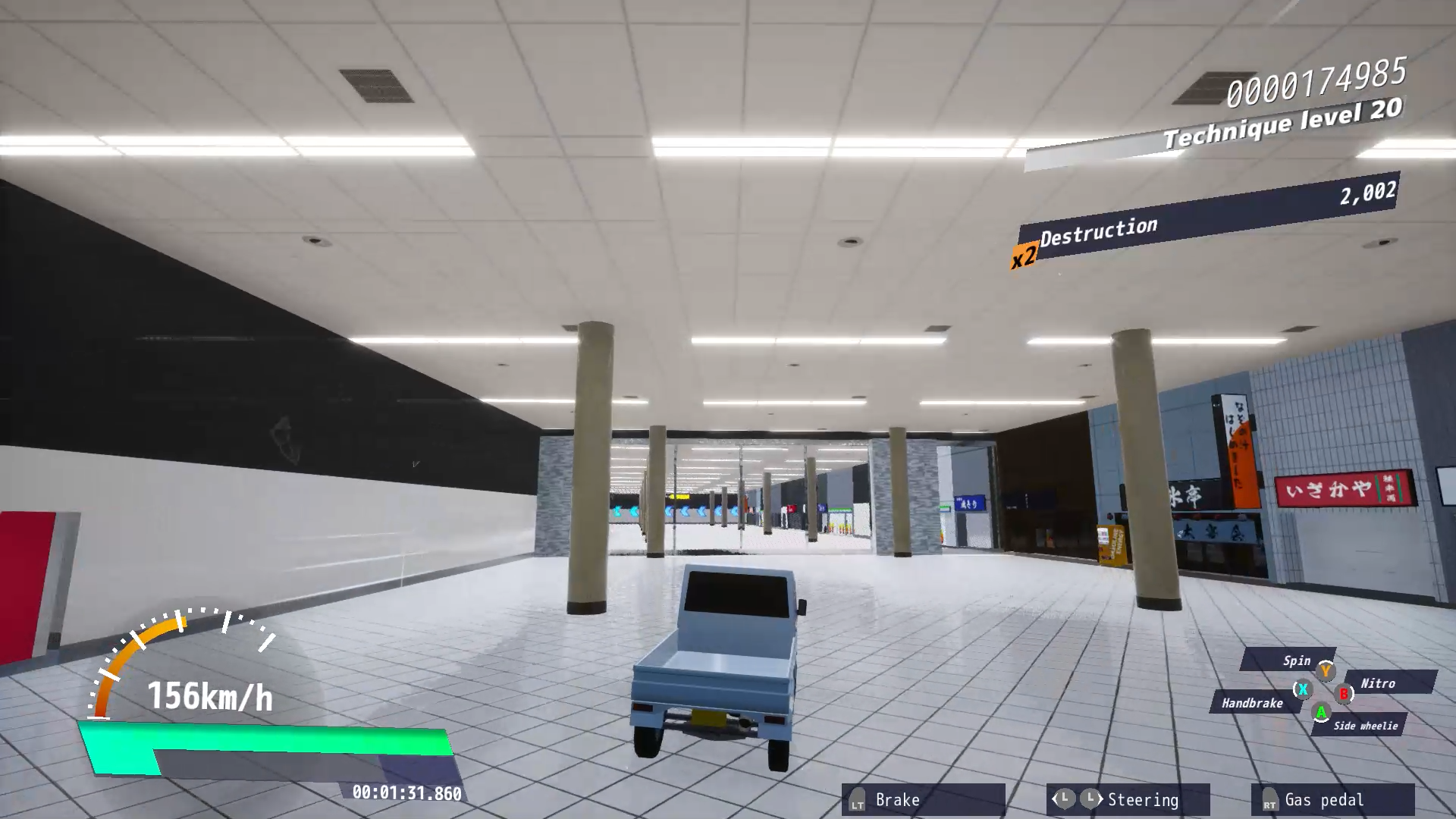 『ドライブクレイジー』が正式リリース。「軽トラ」で爆走するカオスなドライビング・アクションゲーム_003