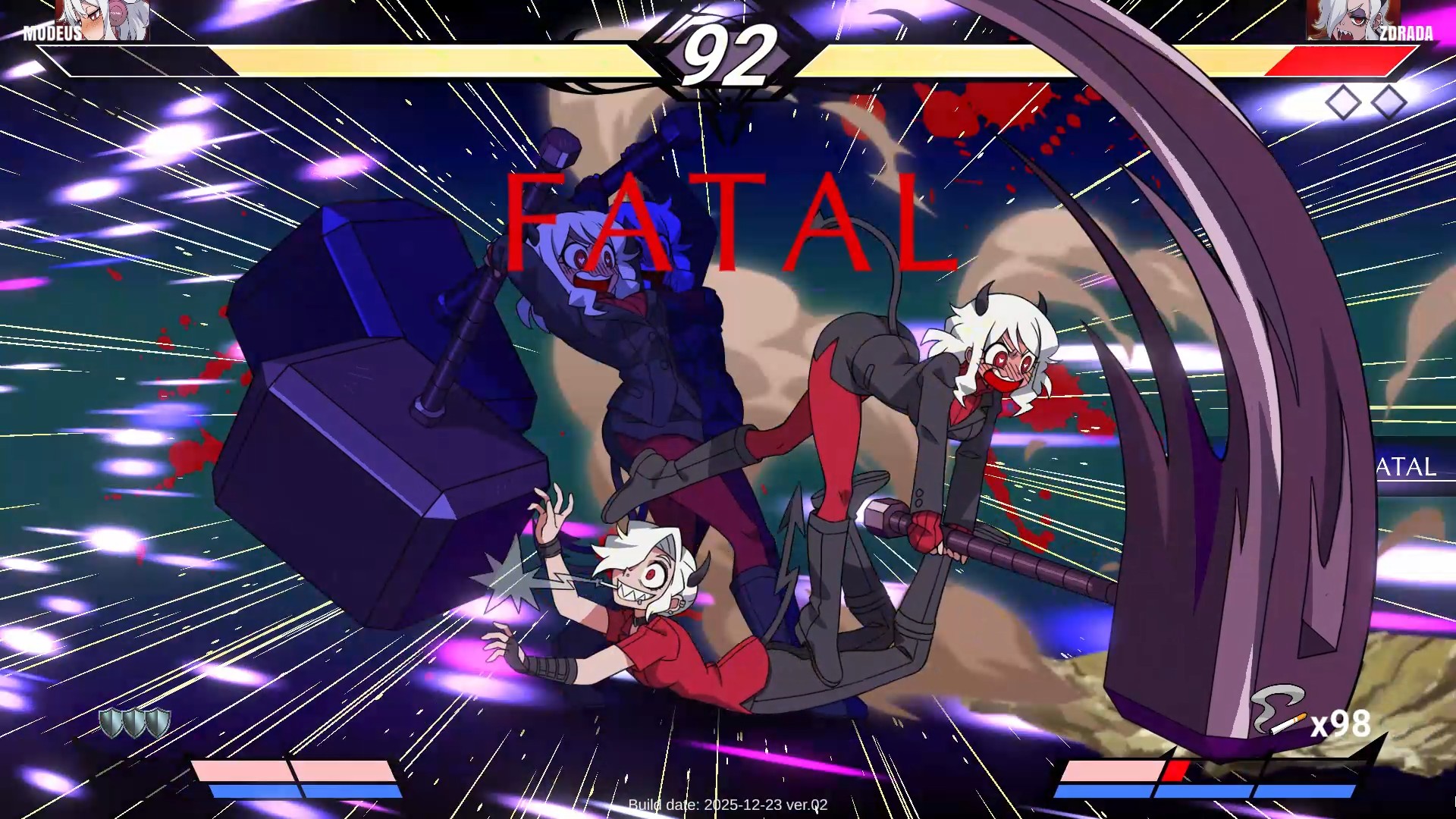 『Helltaker』二次創作格闘ゲーム『Hellversus』の無料体験版がitch.ioにて12月25日14時に公開_006