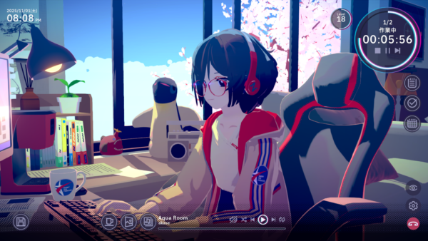 チルい作業用ゲーム『Chill with You 』が『くまのレストラン』と楽曲コラボ決定!_003
