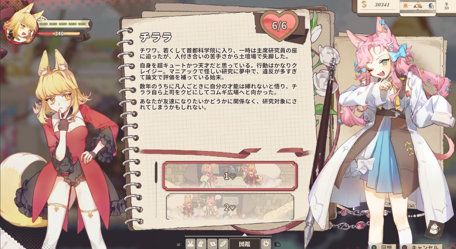 『アルタ』レビュー・評価・感想：訳アリキュートなケモミミキャラが画面いっぱいに出てきて幸せすぎる_018