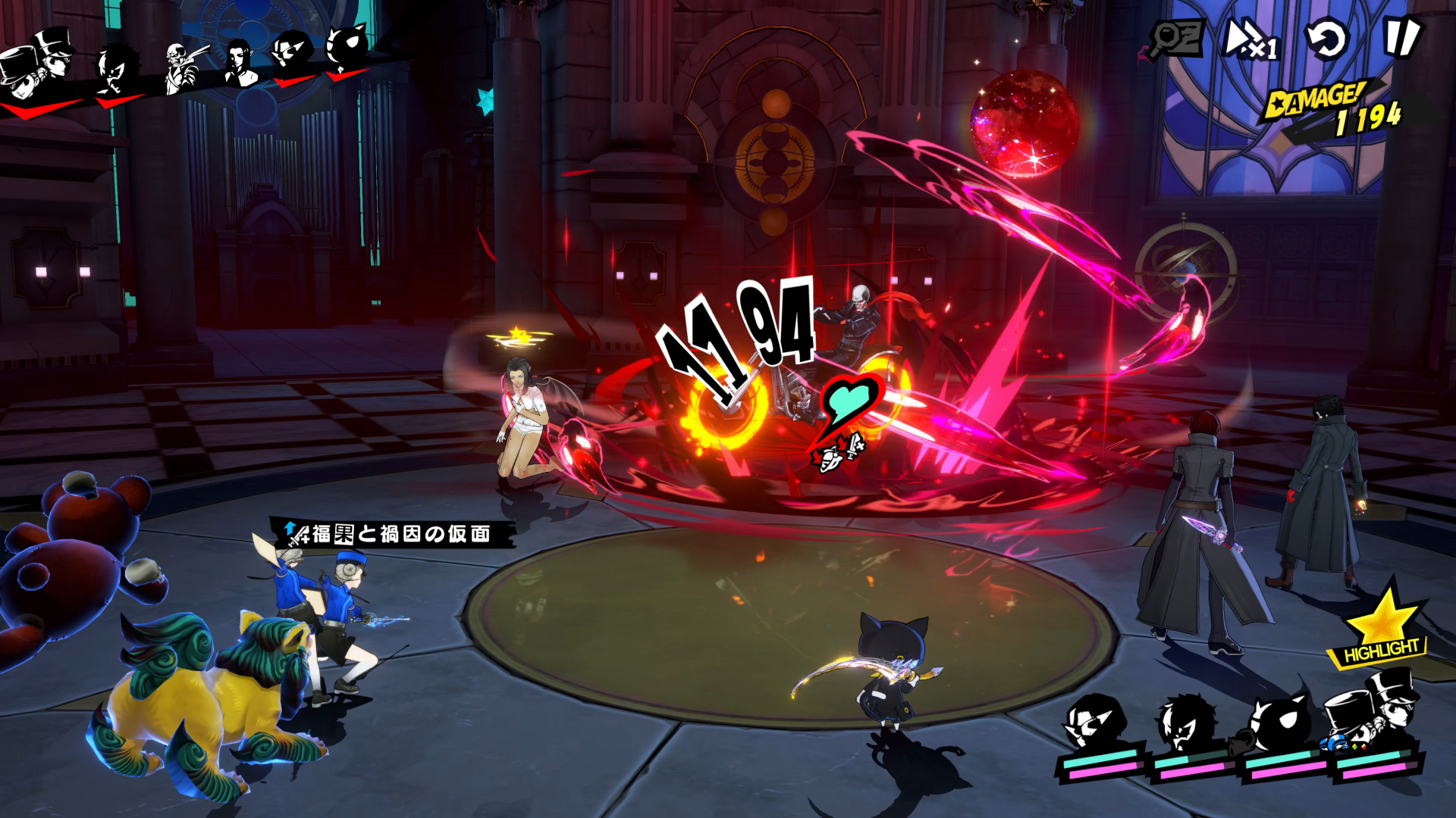 『P5X』双子の看守ジュスティーヌ&カロリーヌがプレイアブルキャラとして参戦!相変わらず迷子でかわいい_039