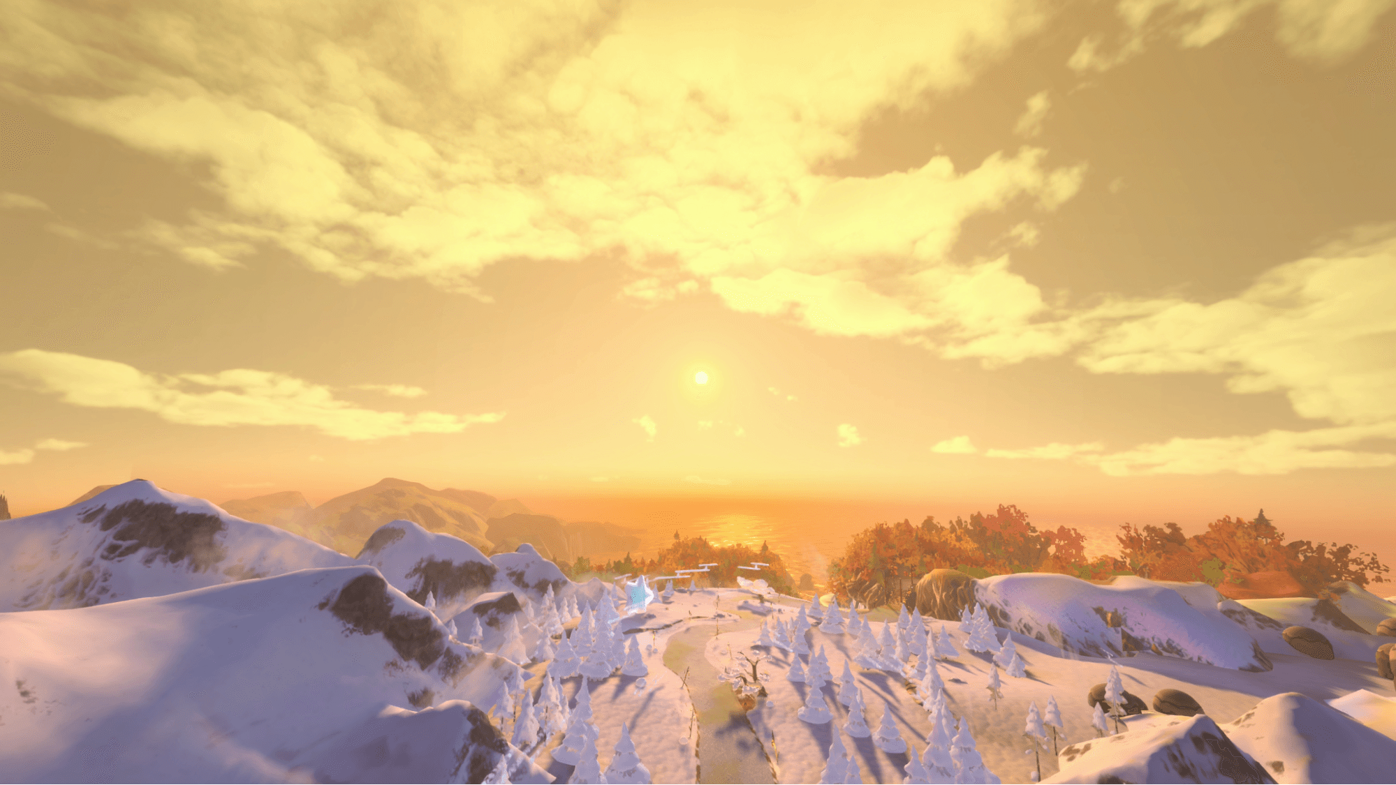 どうしてもおうちで初日の出が見たかったので、「ゲーミング初日の出」できるゲームを探してきた_027