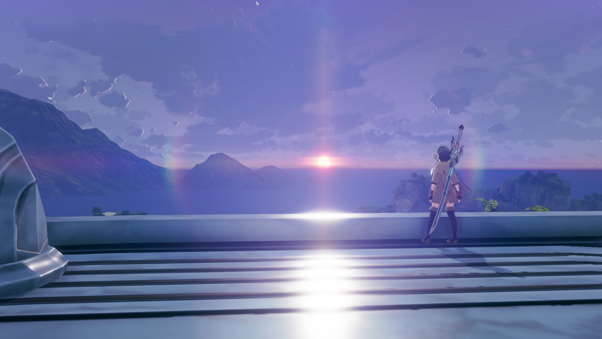 どうしてもおうちで初日の出が見たかったので、「ゲーミング初日の出」できるゲームを探してきた_029