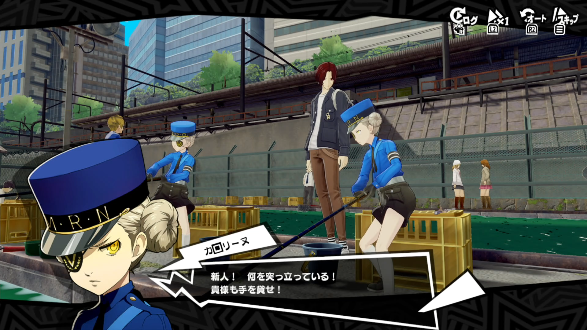 『P5X』双子の看守ジュスティーヌ&カロリーヌがプレイアブルキャラとして参戦!相変わらず迷子でかわいい_029