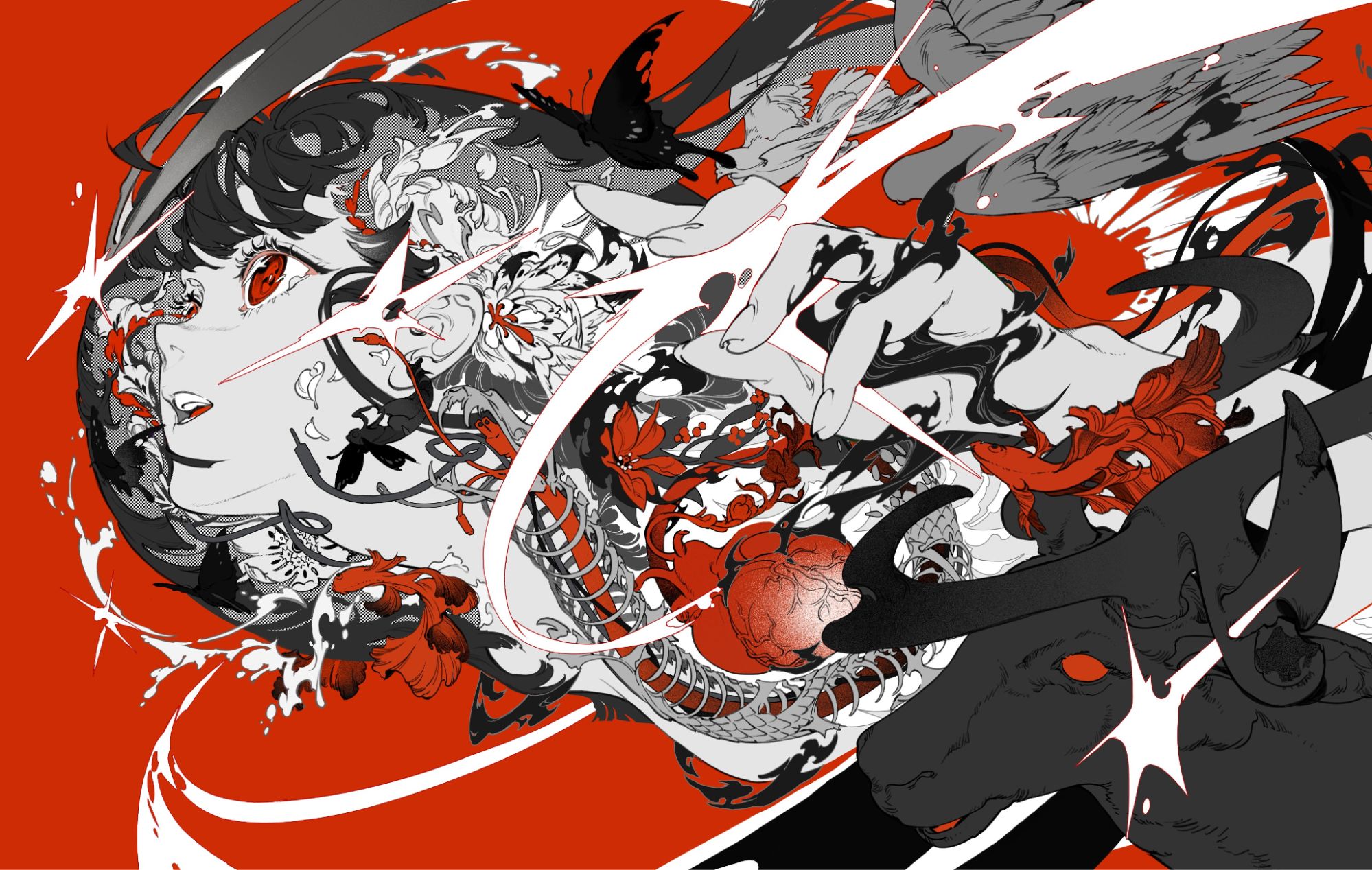 米山舞×望月けい対談:「イラストレーター」という職業の生き様とは。イラストレーターは、どう生きて、どう死んでいくのか?_030